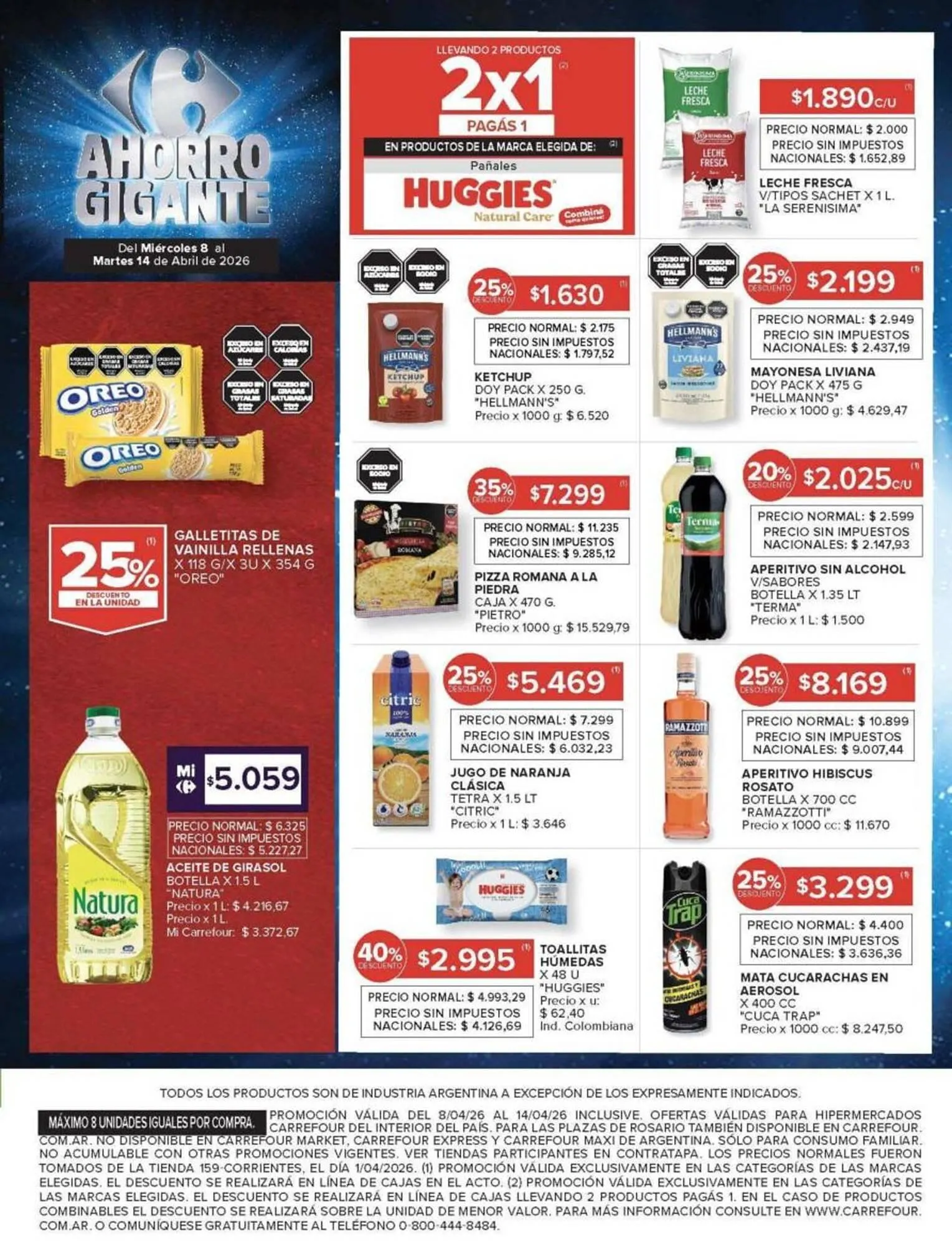 Ofertas de Catálogo Carrefour 8 de abril al 15 de abril 2026 - Página 11 del catálogo
