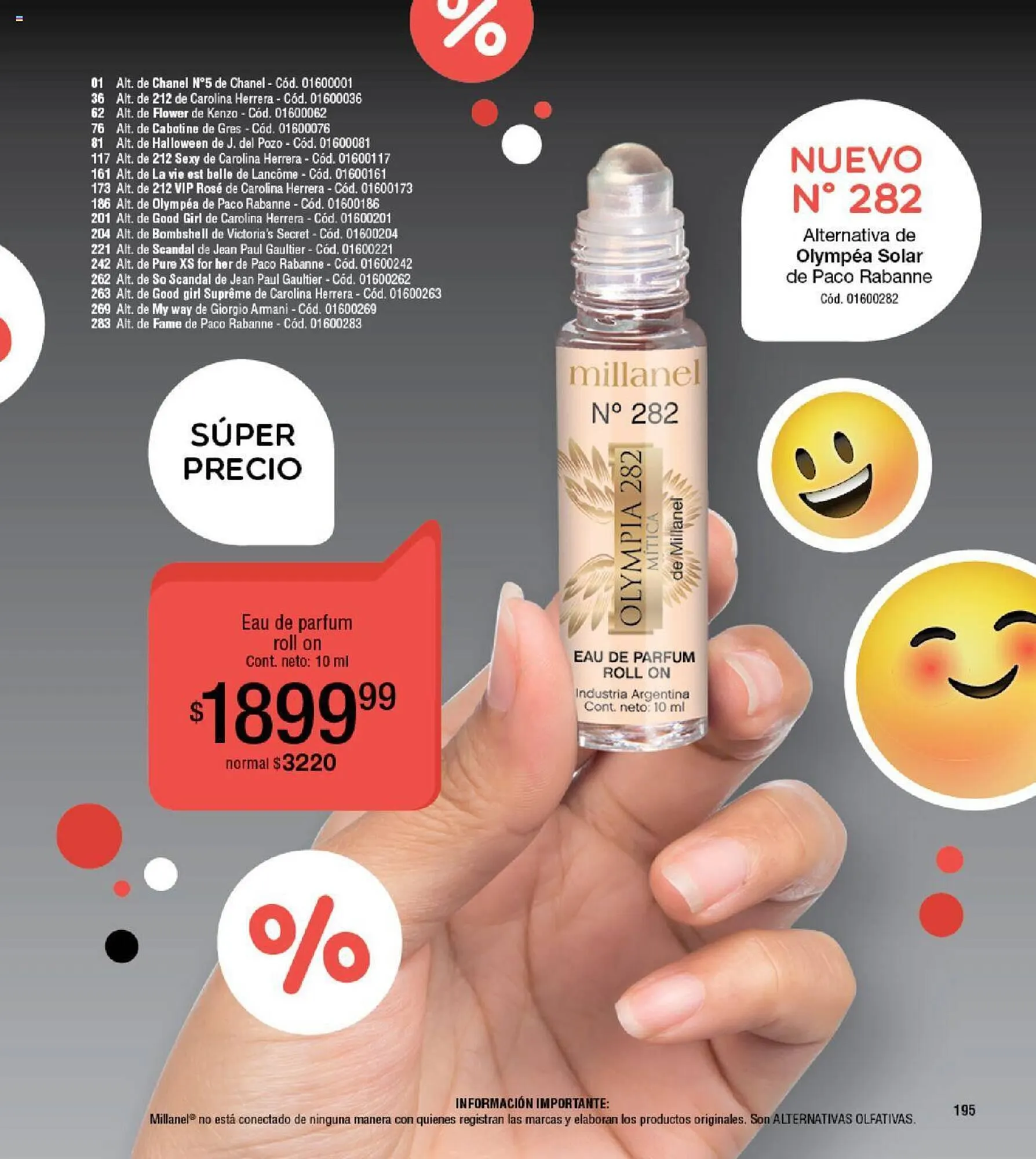 Ofertas de Catálogo Millanel Cosmética 11 de marzo al 7 de abril 2024 - Página 195 del catálogo