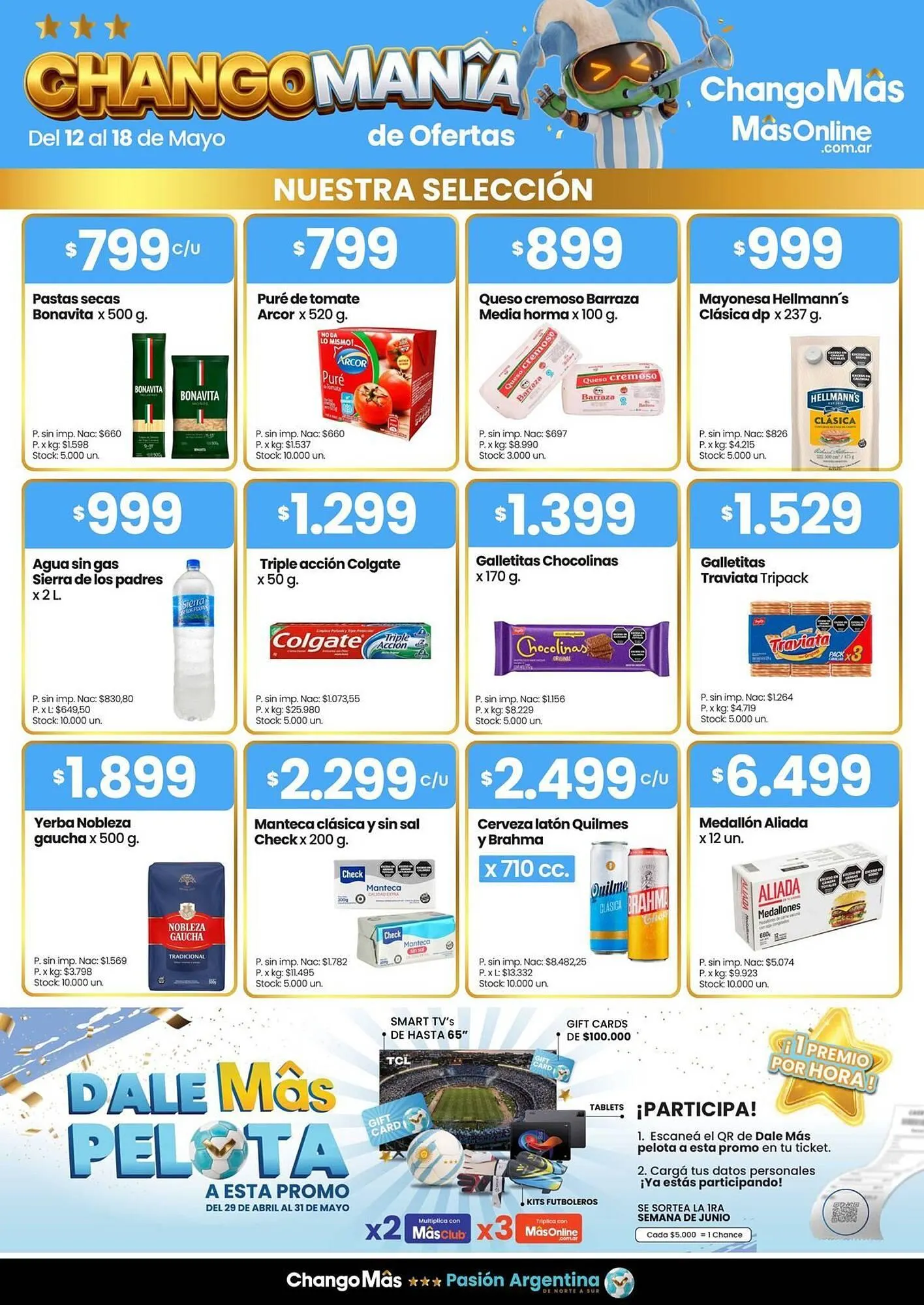 Ofertas de Catálogo Changomas 12 de mayo al 18 de mayo 2026 - Página 1 del catálogo