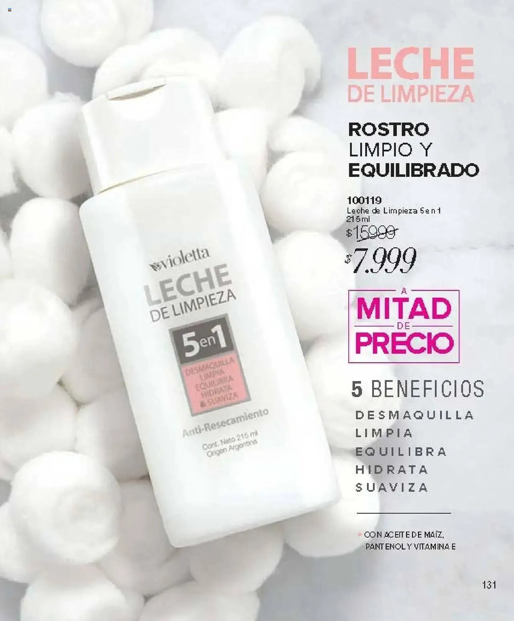 Ofertas de Catálogo Violetta Cosméticos 20 de marzo al 2 de abril 2025 - Página 73 del catálogo