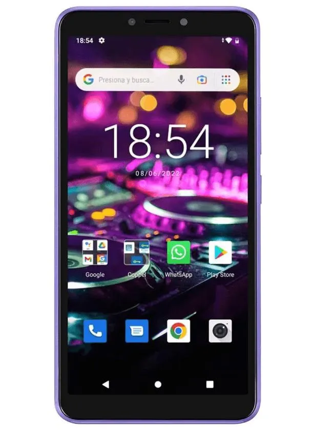 Celular Zuum Covet X MOrado 2GB 32GB Dual Sim