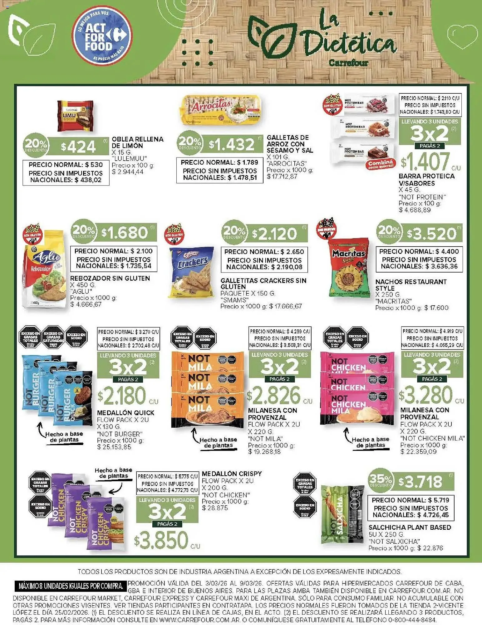 Ofertas de Catálogo Carrefour 3 de marzo al 9 de marzo 2026 - Página 17 del catálogo