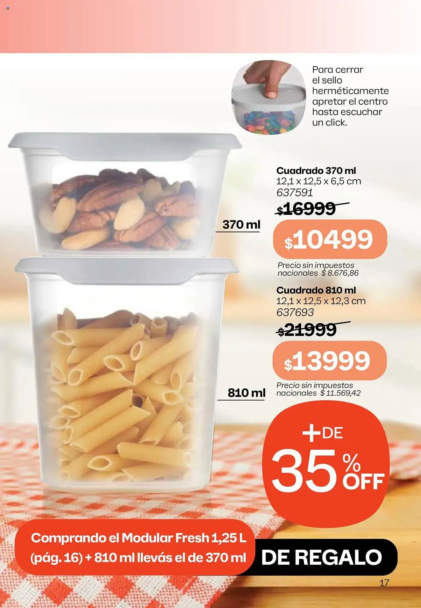 Ofertas de Catálogo Tupperware 9 de julio al 23 de julio 2025 - Página 18 del catálogo