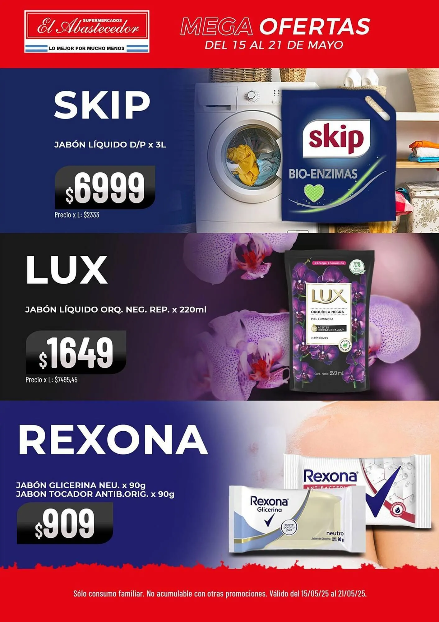 Ofertas de Catálogo El Abastecedor 15 de mayo al 22 de mayo 2025 - Página 15 del catálogo