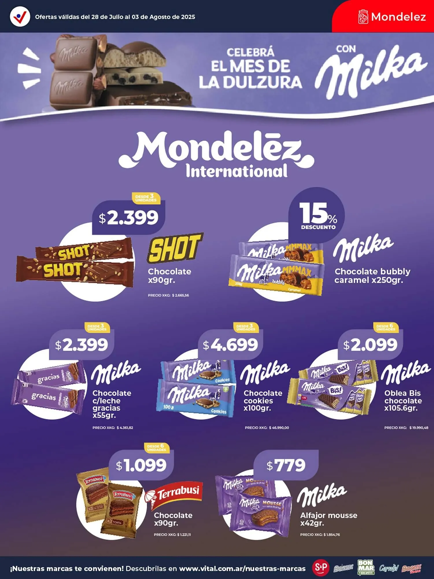 Ofertas de Catálogo Supermayorista Vital 30 de julio al 3 de agosto 2025 - Página 19 del catálogo