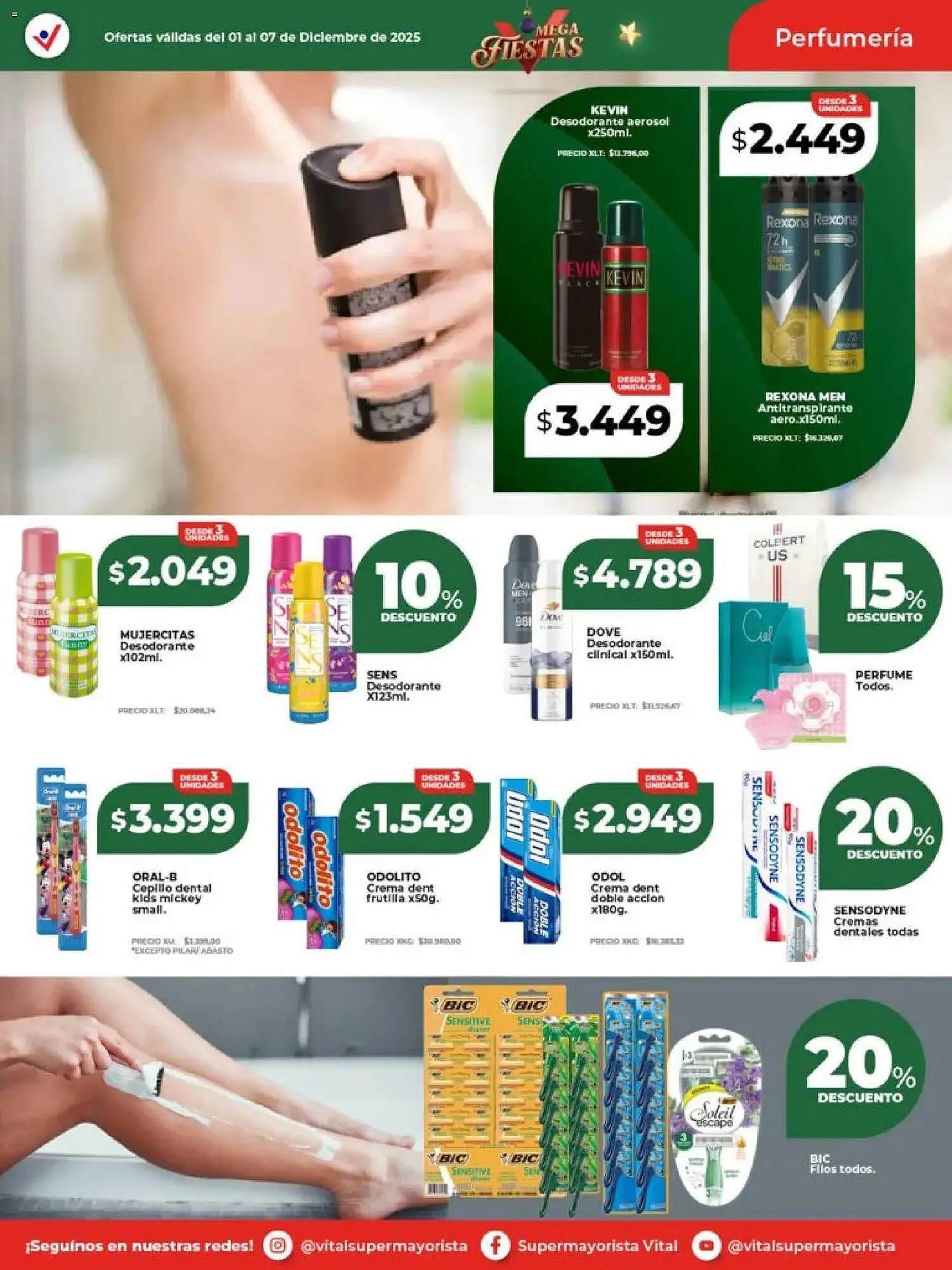 Ofertas de Catálogo Supermayorista Vital 1 de diciembre al 8 de diciembre 2025 - Página 3 del catálogo