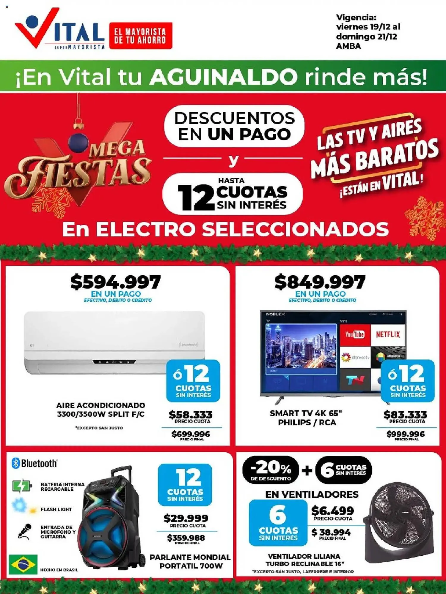 Ofertas de Catálogo Supermayorista Vital 19 de diciembre al 21 de diciembre 2025 - Página 3 del catálogo