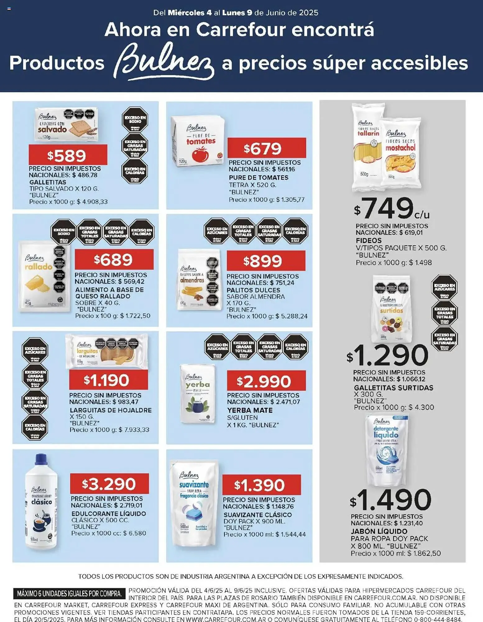 Ofertas de Catálogo Carrefour 3 de junio al 9 de junio 2025 - Página 13 del catálogo