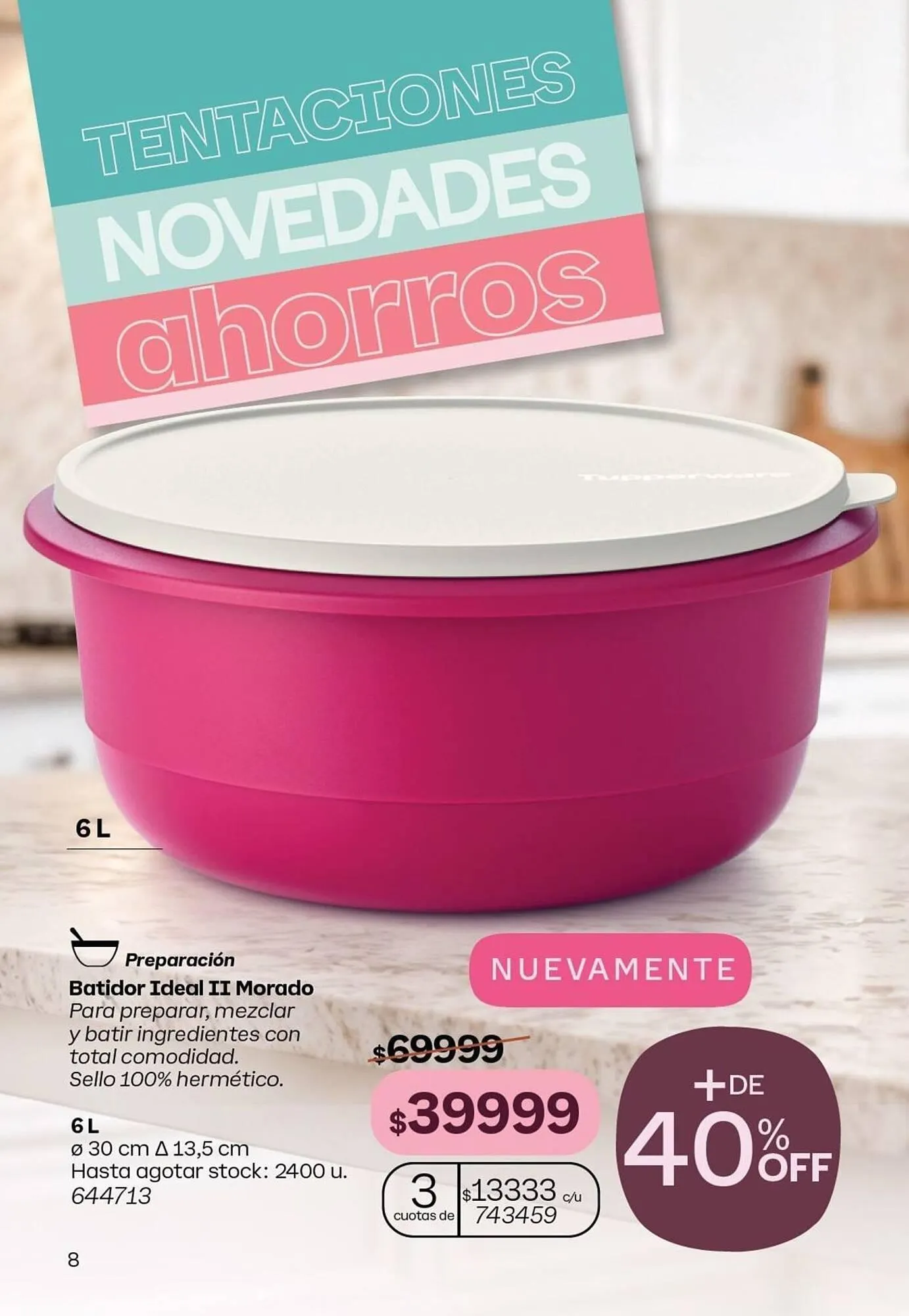 Ofertas de Catálogo Tupperware 18 de marzo al 31 de marzo 2025 - Página 9 del catálogo