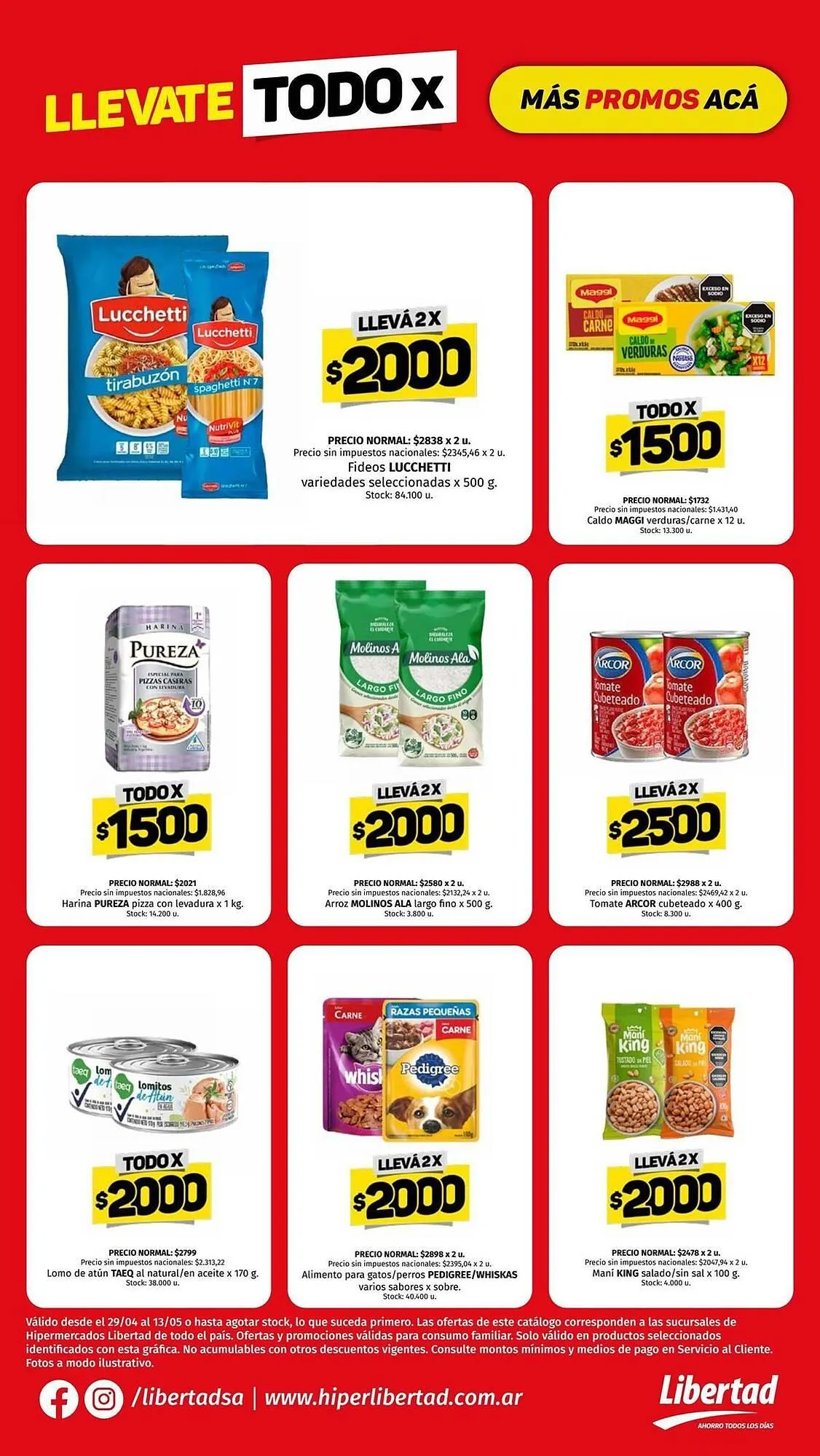 Ofertas de Catálogo Hipermercado Libertad 4 de mayo al 13 de mayo 2026 - Página 3 del catálogo