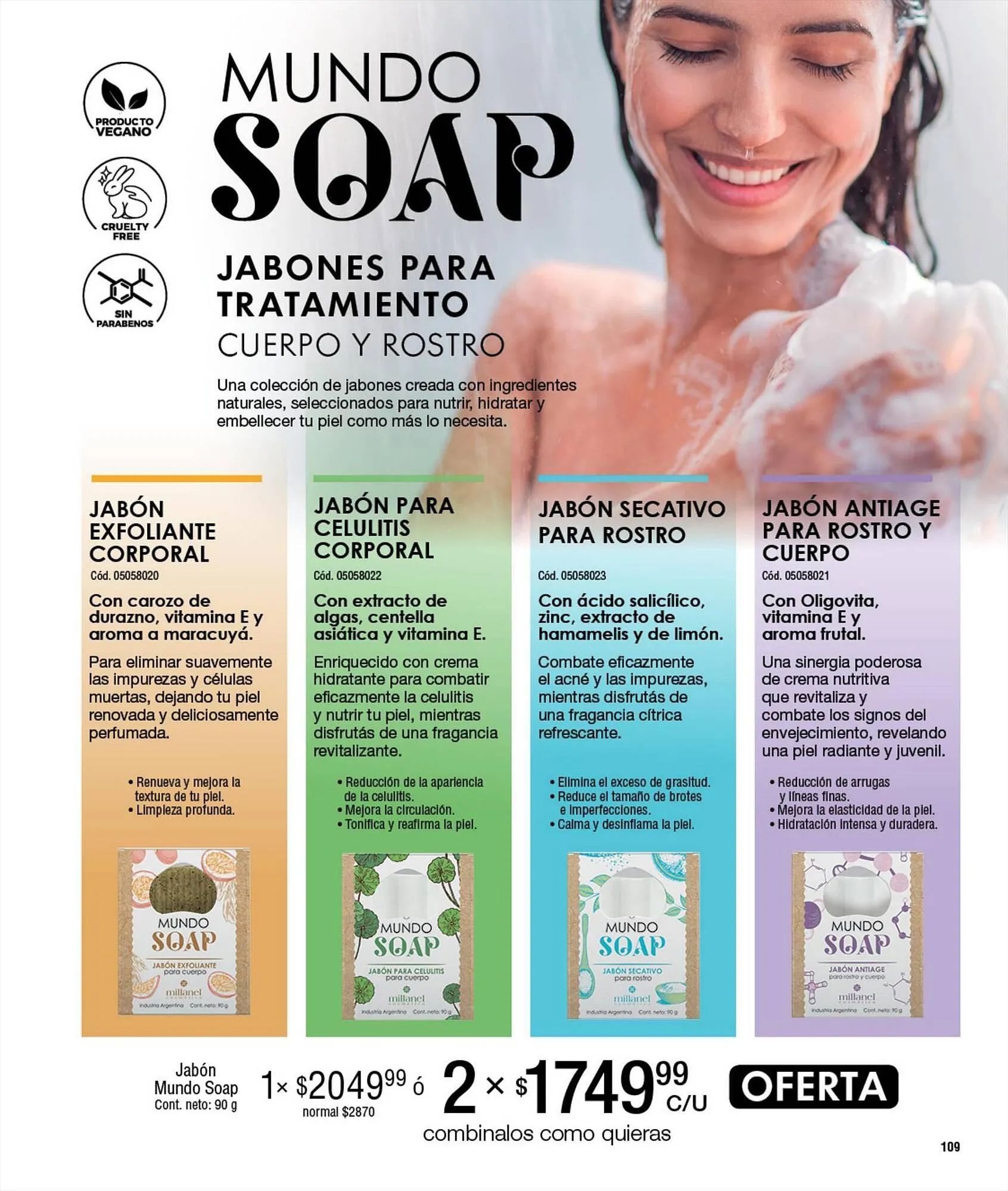Ofertas de Catálogo Millanel Cosmética 18 de septiembre al 15 de octubre 2023 - Página 109 del catálogo