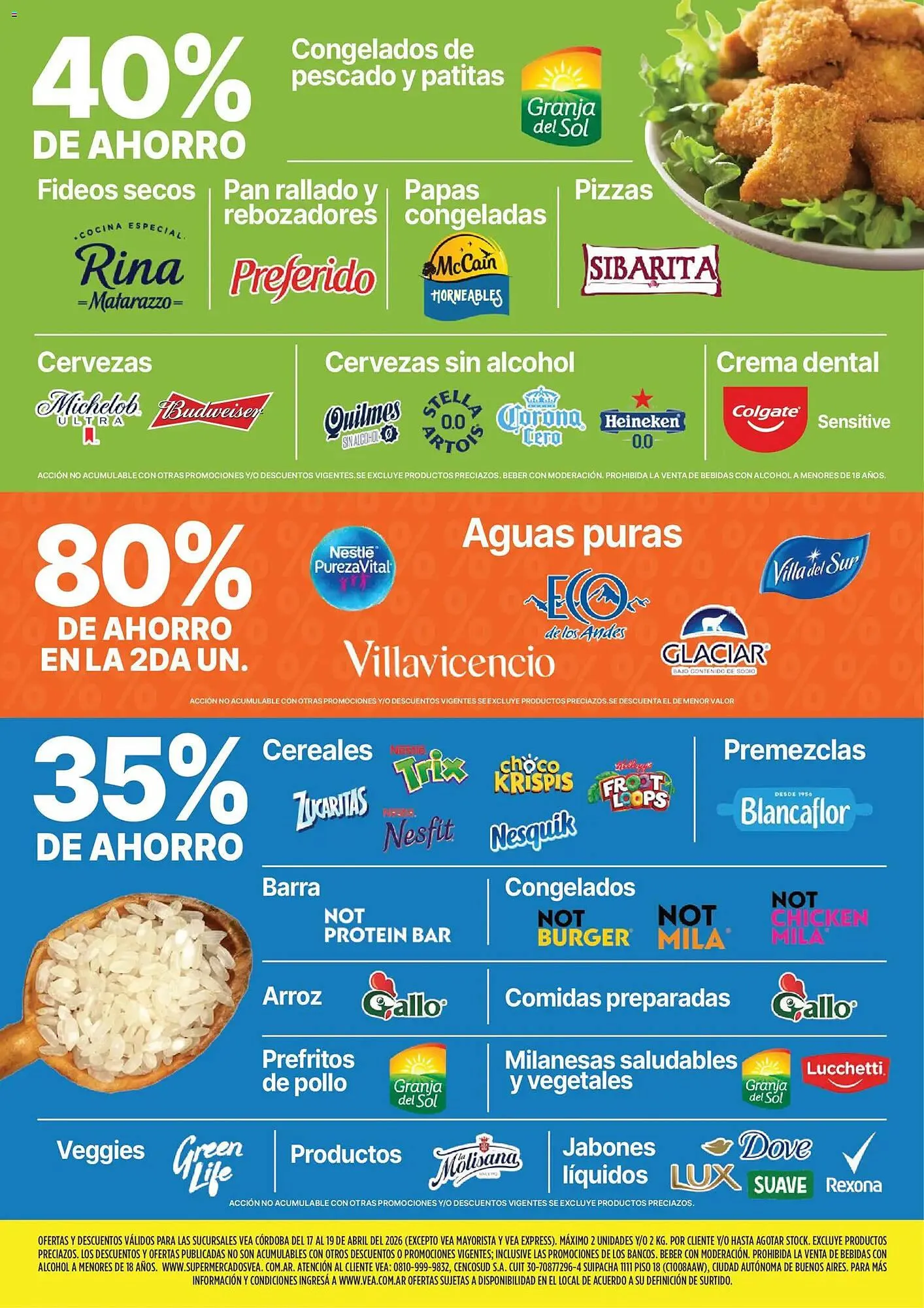 Ofertas de Catálogo Supermercados Vea 17 de abril al 19 de abril 2026 - Página 8 del catálogo