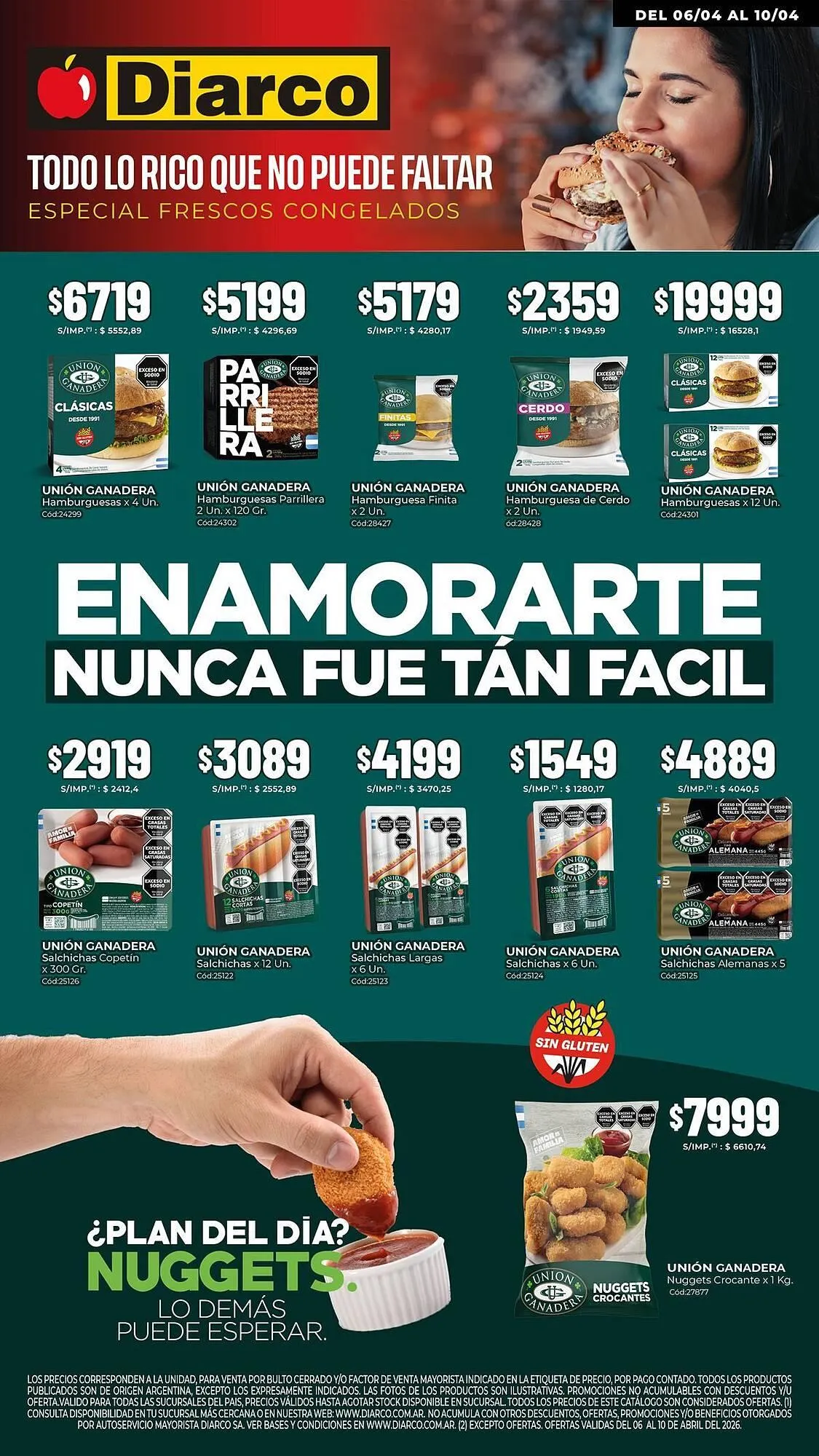 Ofertas de Catálogo Diarco 6 de abril al 10 de abril 2026 - Página 1 del catálogo