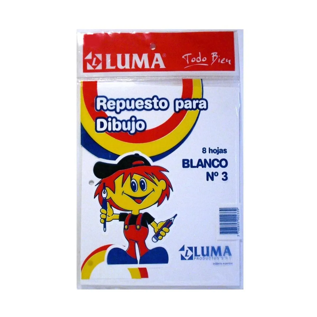 REPUESTO DIB�JO BLANCO N� 3