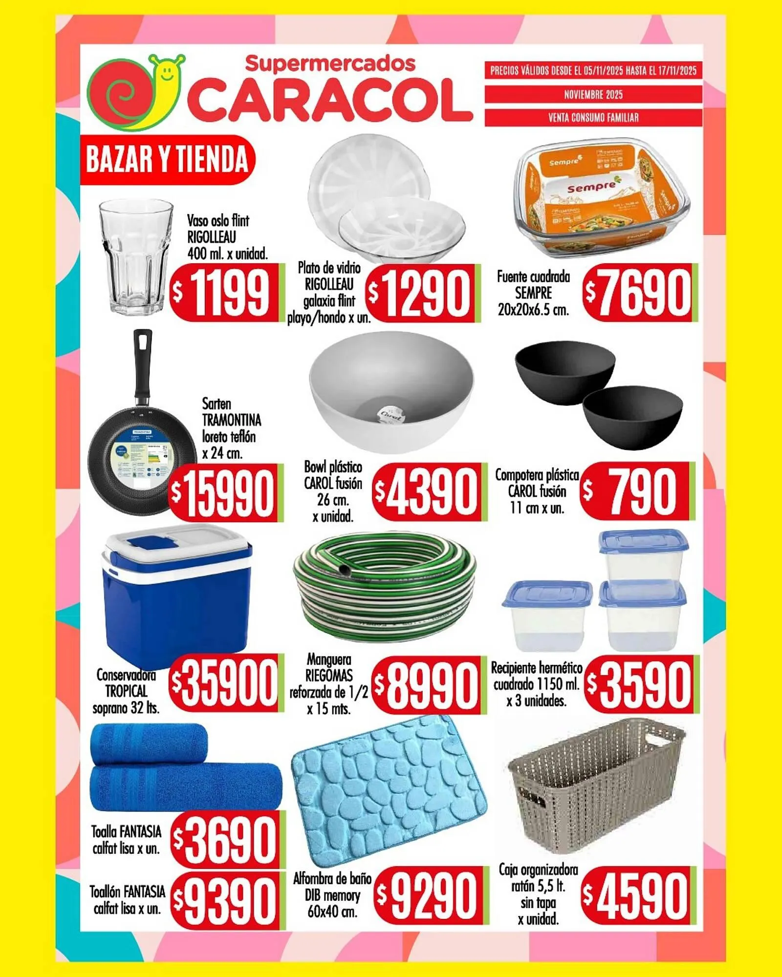 Ofertas de Catálogo Supermercados Caracol 5 de noviembre al 17 de noviembre 2025 - Página 9 del catálogo