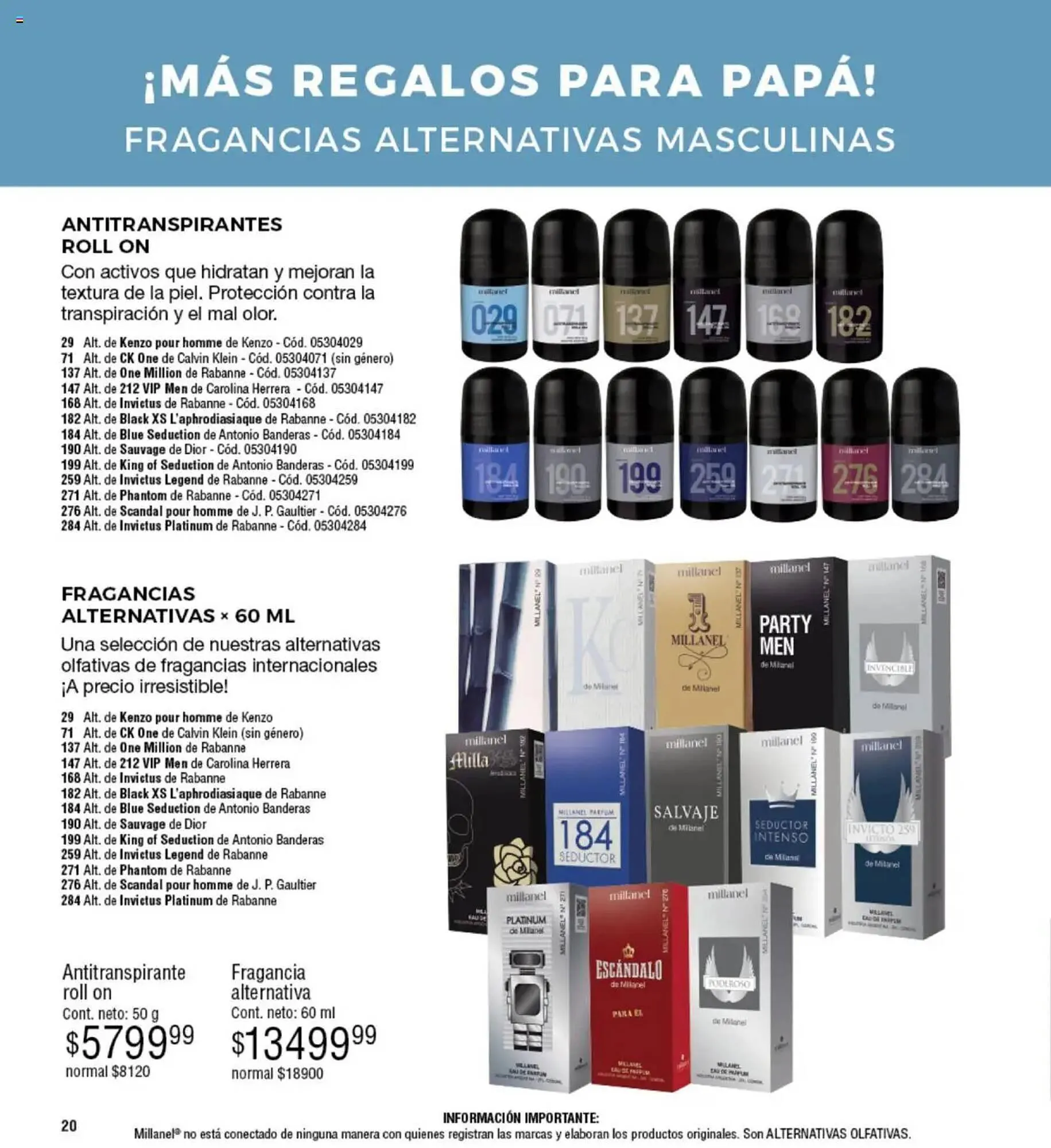 Ofertas de Catálogo Millanel Cosmética 26 de mayo al 23 de junio 2025 - Página 20 del catálogo