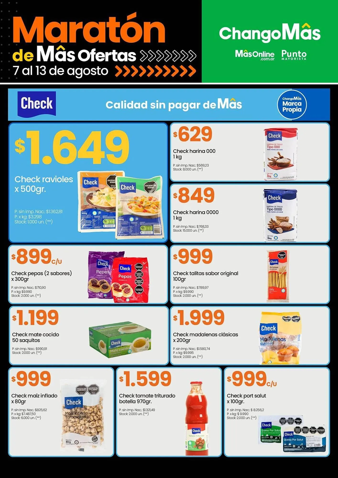Ofertas de Catálogo Changomas 7 de agosto al 13 de agosto 2025 - Página 13 del catálogo