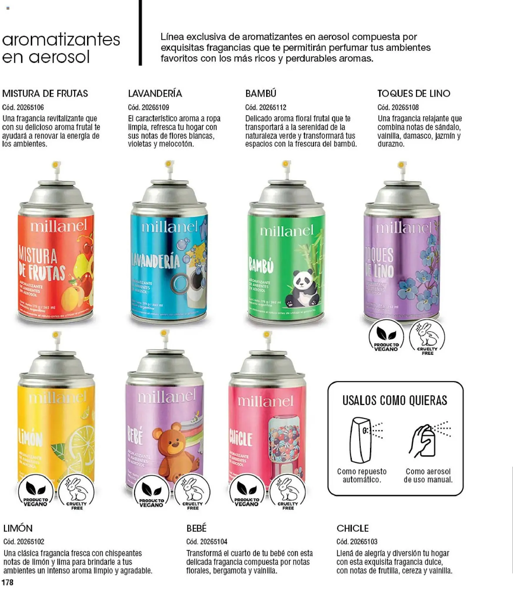 Ofertas de Catálogo Millanel Cosmética 2 de marzo al 29 de marzo 2026 - Página 178 del catálogo