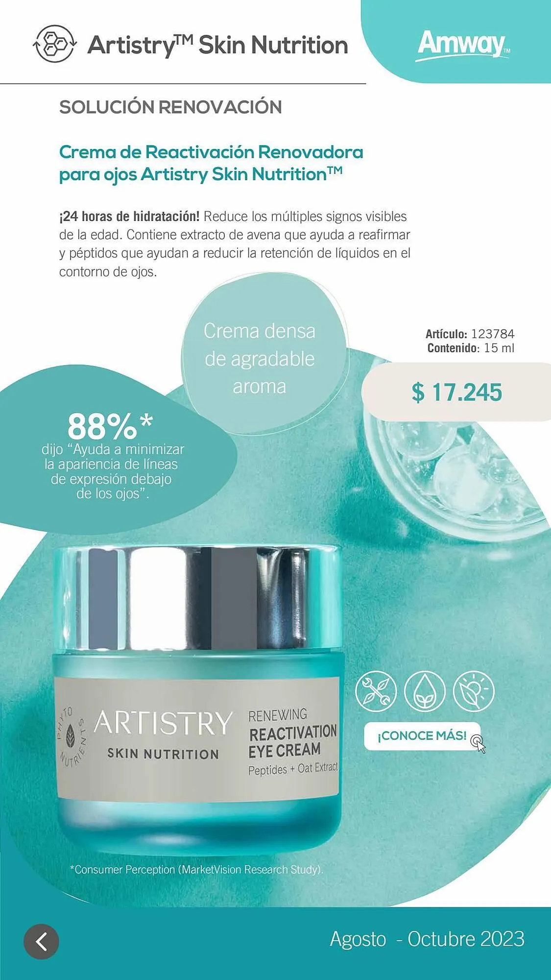 Ofertas de Catálogo Amway 1 de agosto al 31 de octubre 2023 - Página 18 del catálogo