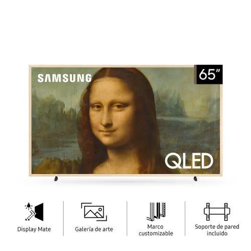 Smart TV LED 65" Samsung LS03BM 4K UHD Frame Beige