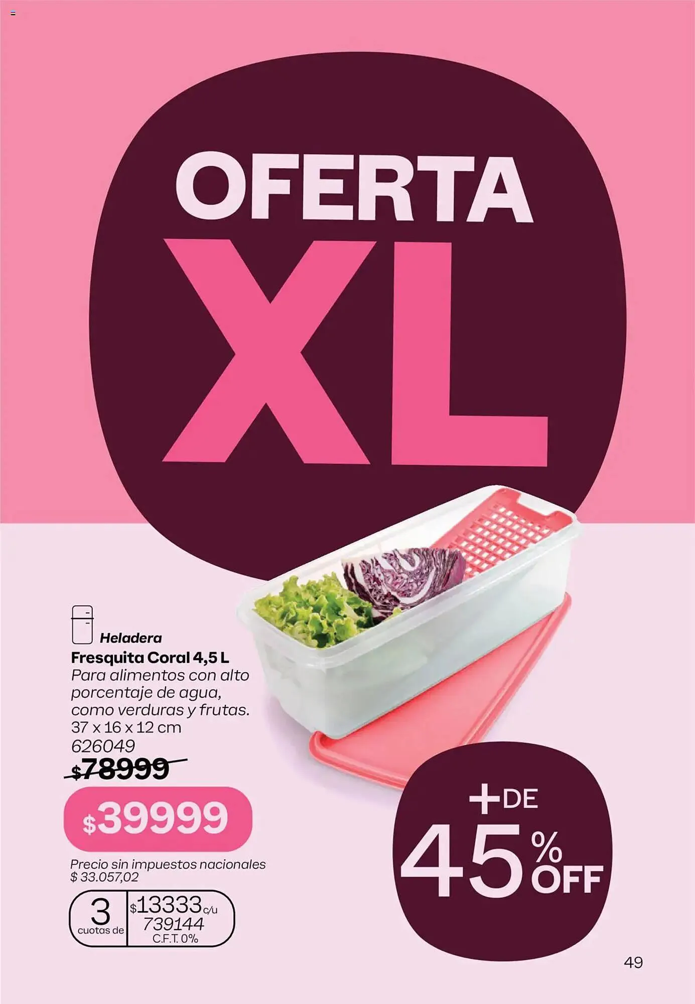 Ofertas de Catálogo Tupperware 16 de junio al 10 de julio 2025 - Página 50 del catálogo