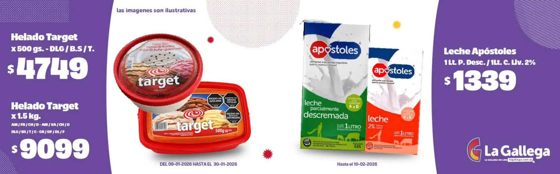 Ofertas de Catálogo La Gallega Supermercados 12 de enero al 30 de enero 2026 - Página 1 del catálogo