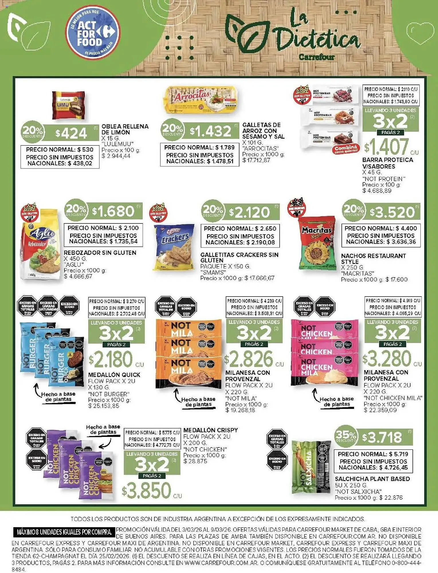 Ofertas de Catálogo Carrefour 3 de marzo al 9 de marzo 2026 - Página 53 del catálogo