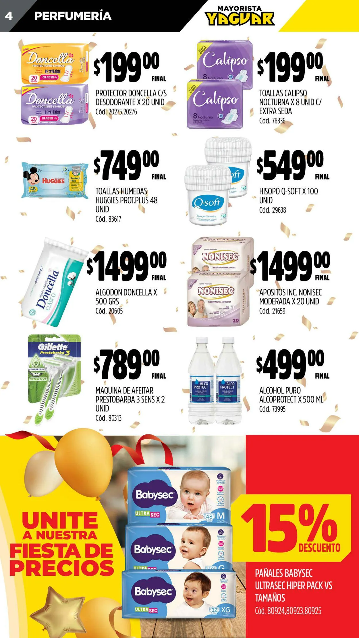 Ofertas de Yaguar - Bahía Blanca 30 de octubre al 5 de noviembre 2023 - Página 4 del catálogo