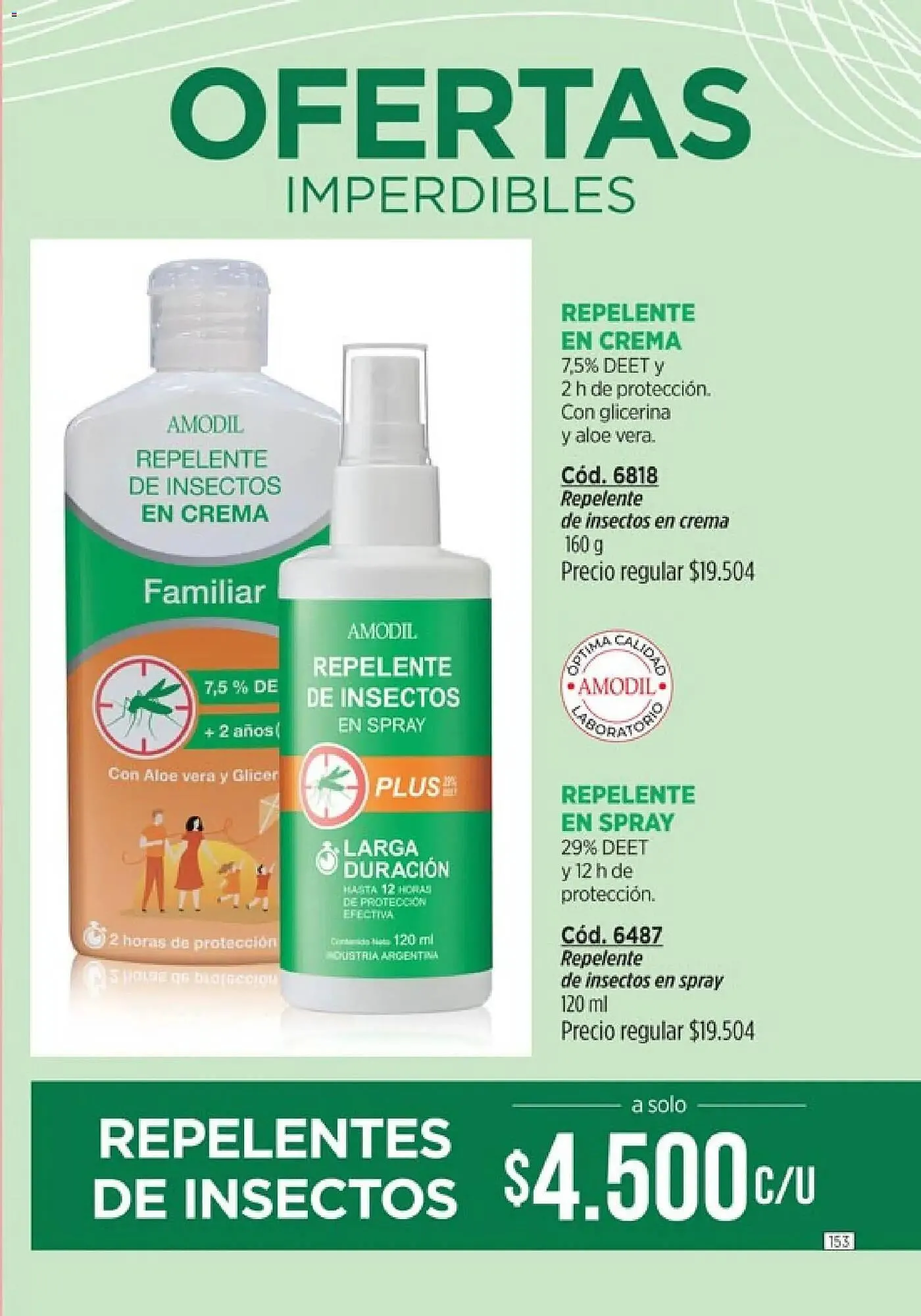 Ofertas de Catálogo Amodil 12 de febrero al 31 de marzo 2026 - Página 153 del catálogo