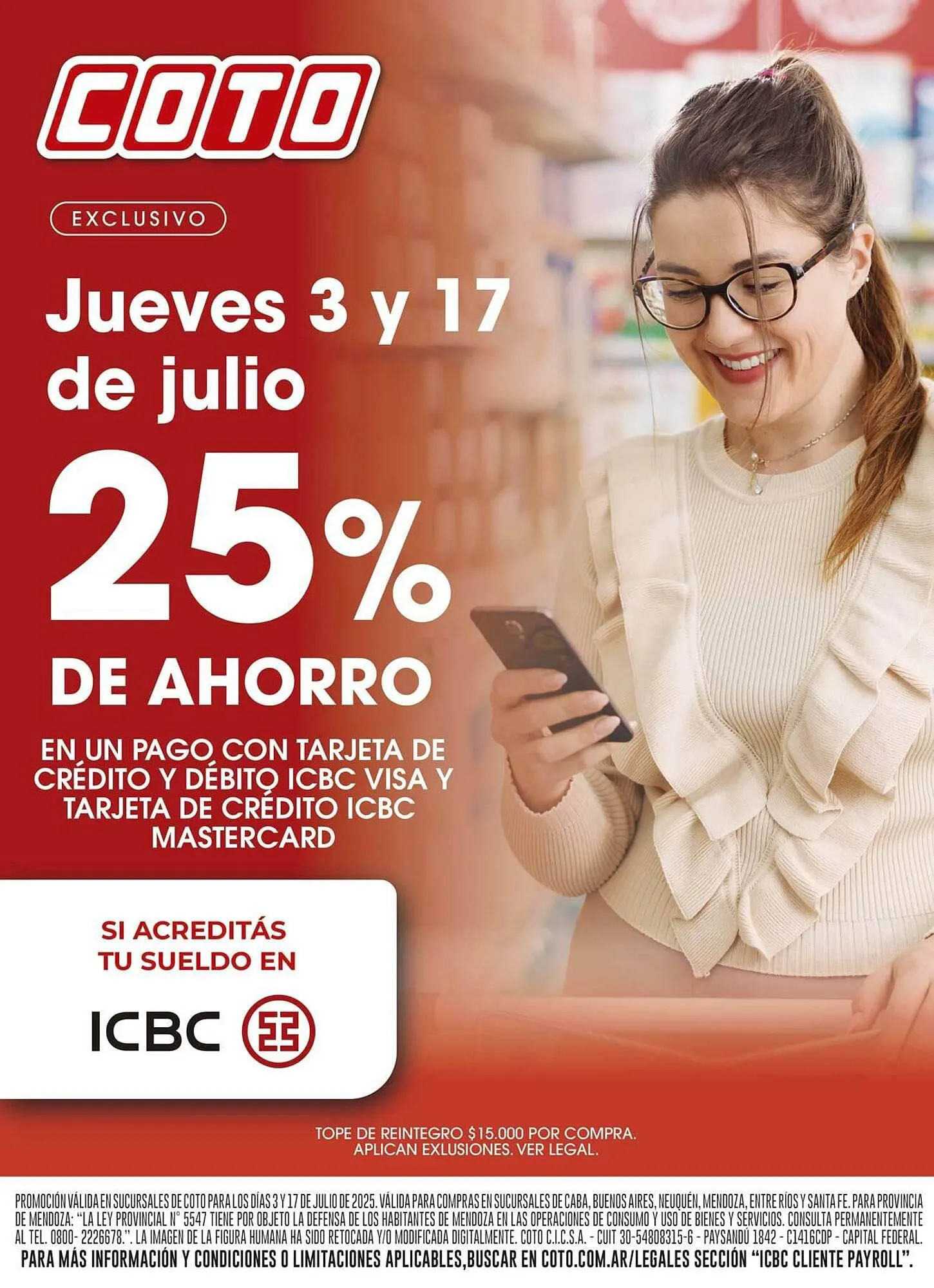 Ofertas de Catálogo Coto 3 de julio al 17 de julio 2025 - Página 1 del catálogo