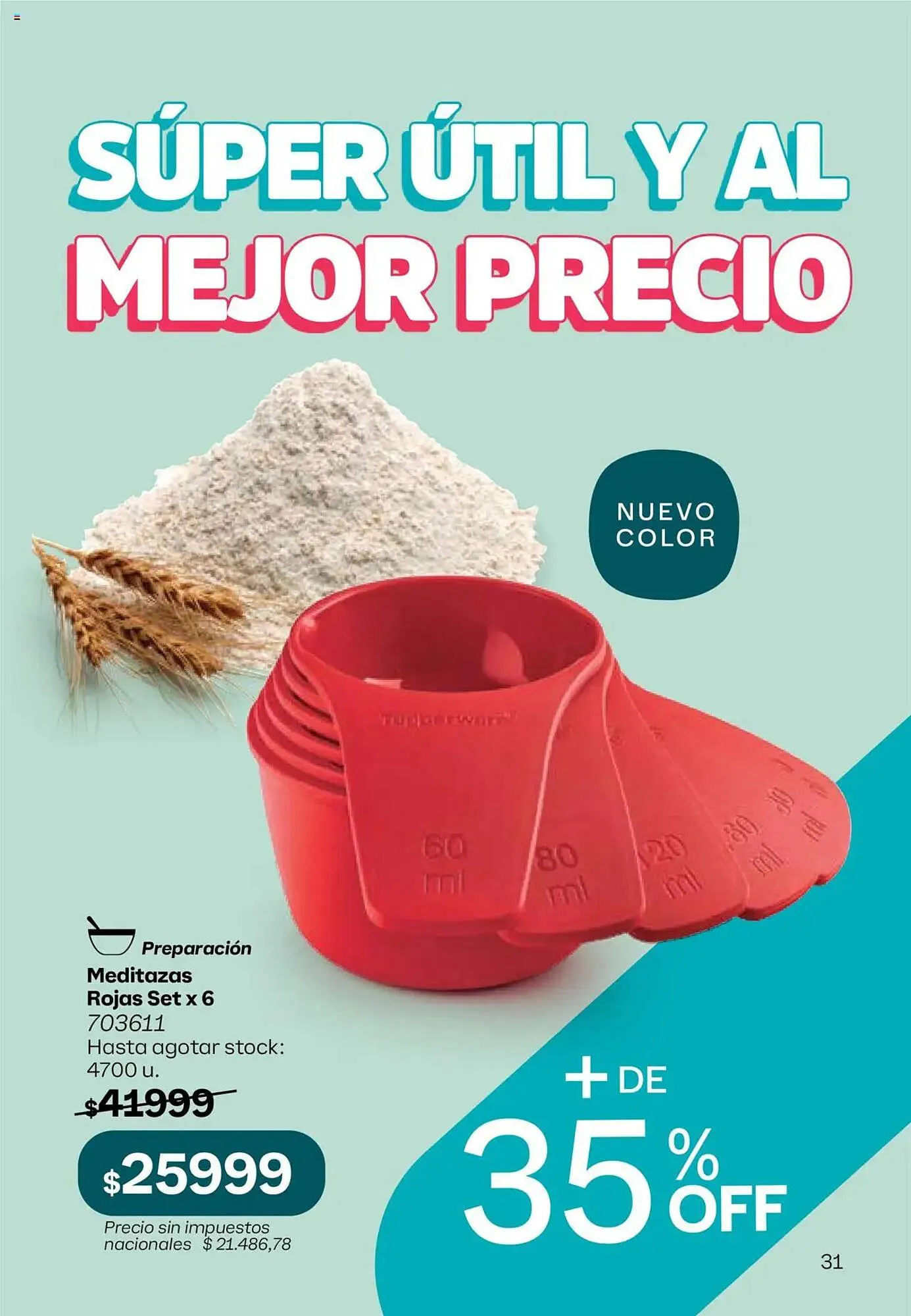 Ofertas de Folleto Tupperware 8 de septiembre al 22 de septiembre 2025 - Página 32 del catálogo