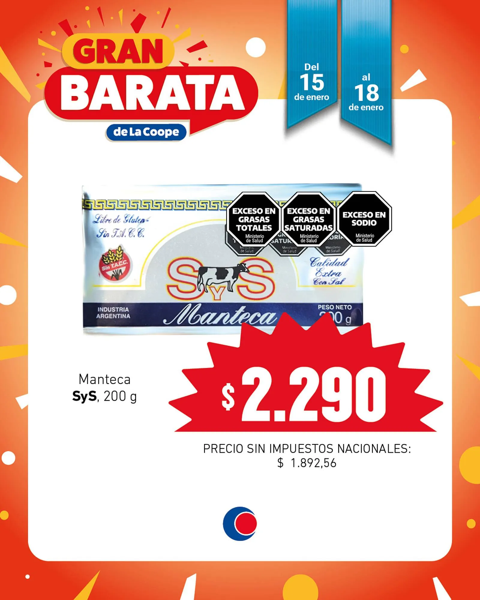 Ofertas de Catálogo Cooperativa Obrera 15 de enero al 18 de enero 2026 - Página 4 del catálogo