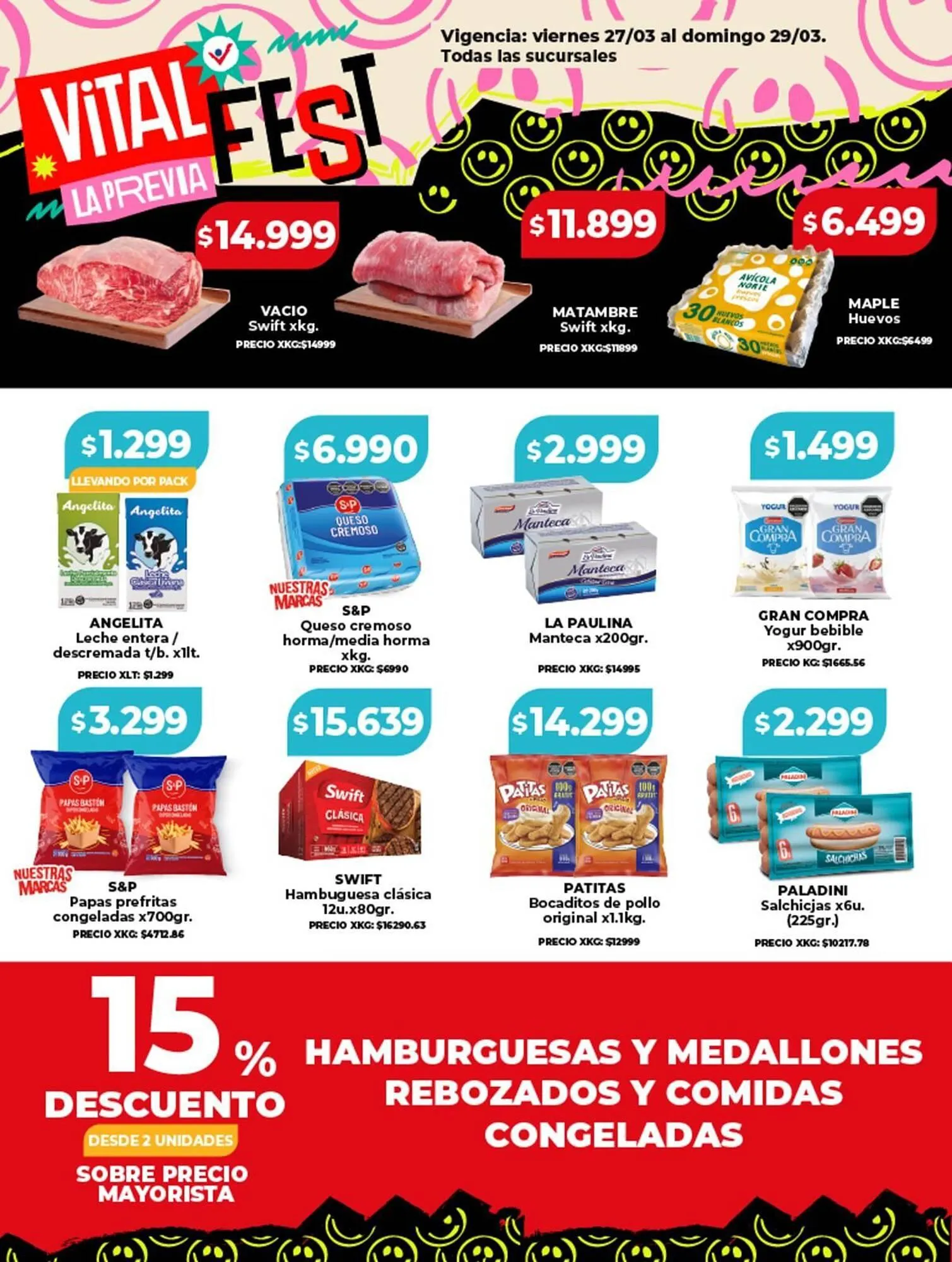 Ofertas de Catálogo Supermayorista Vital 27 de marzo al 29 de marzo 2026 - Página 2 del catálogo