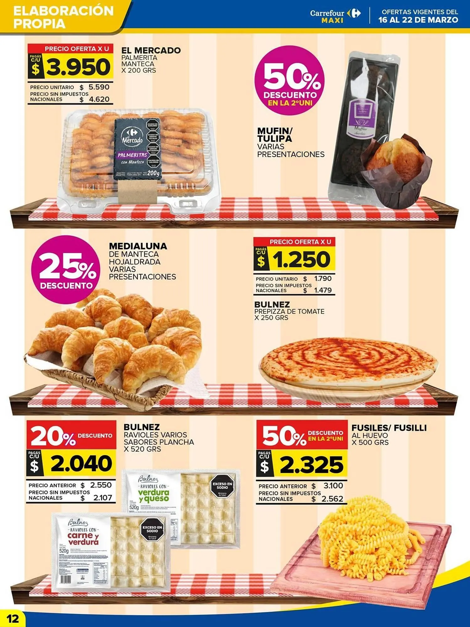 Ofertas de Folleto Carrefour Maxi 16 de marzo al 23 de marzo 2026 - Página 12 del catálogo