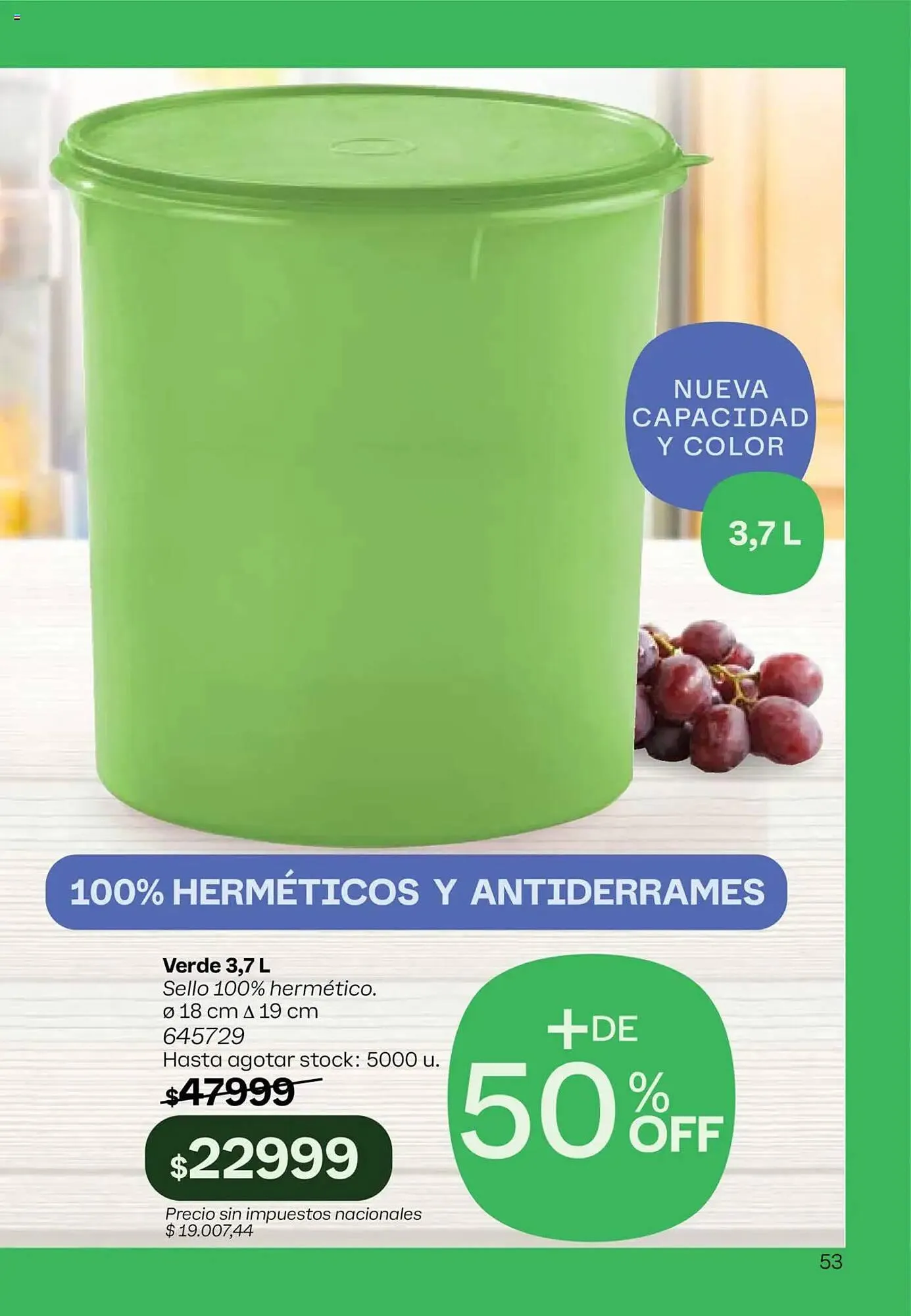 Ofertas de Catálogo Tupperware 29 de mayo al 12 de junio 2025 - Página 54 del catálogo
