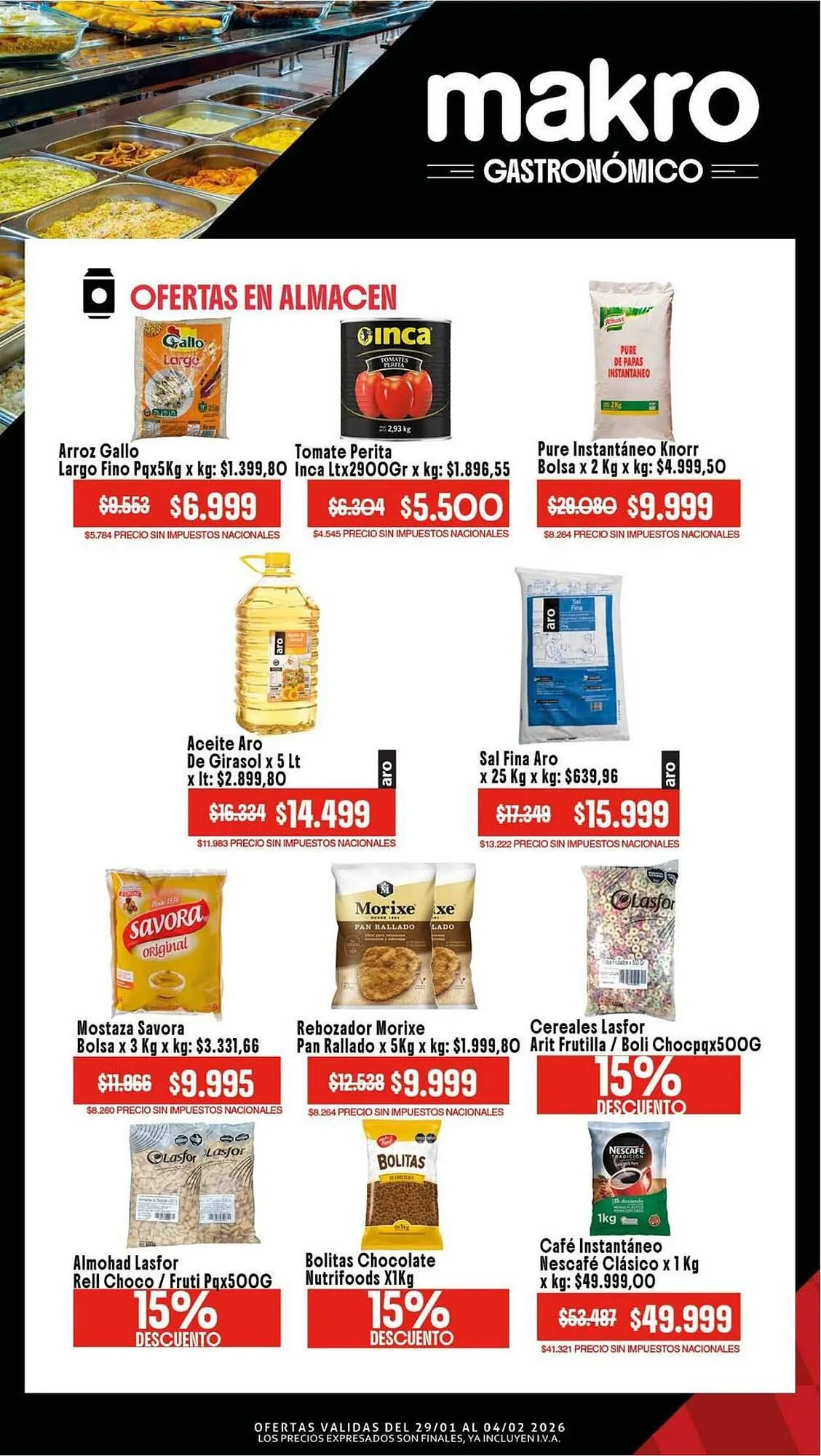 Ofertas de Catálogo Makro 29 de enero al 4 de febrero 2026 - Página 3 del catálogo