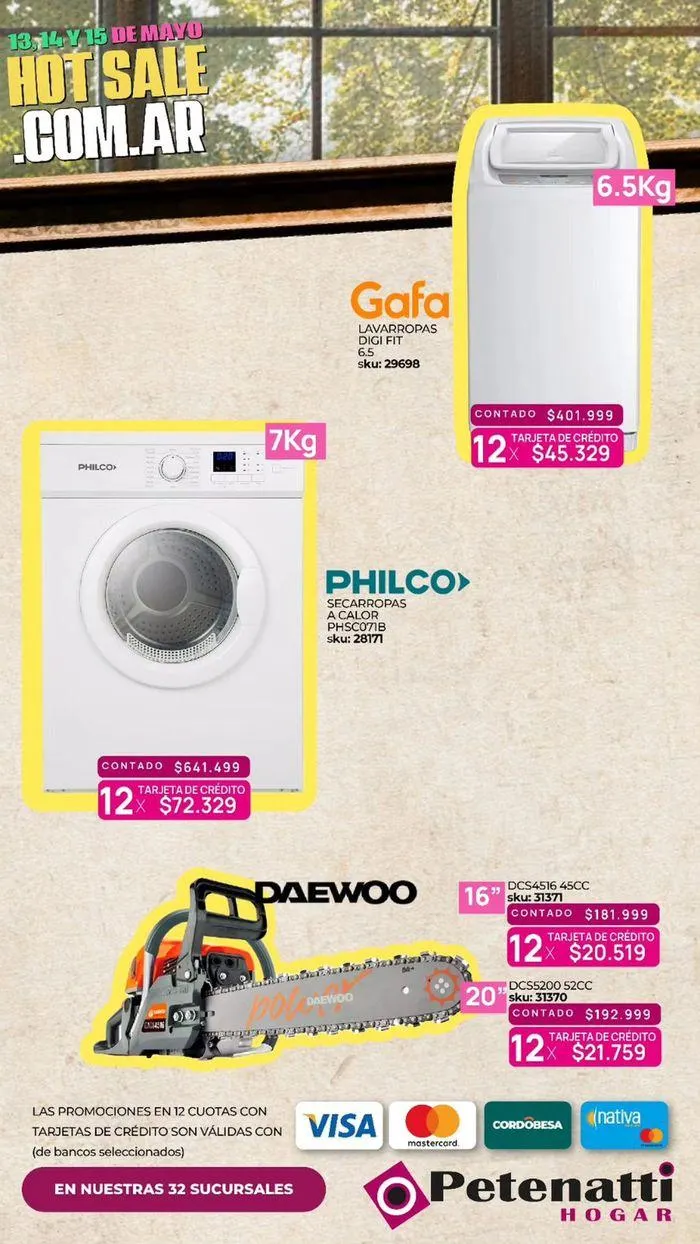 Ofertas de Catálogo Petenatti Hogar - Hot Sale 13 de mayo al 15 de mayo 2024 - Página 3 del catálogo