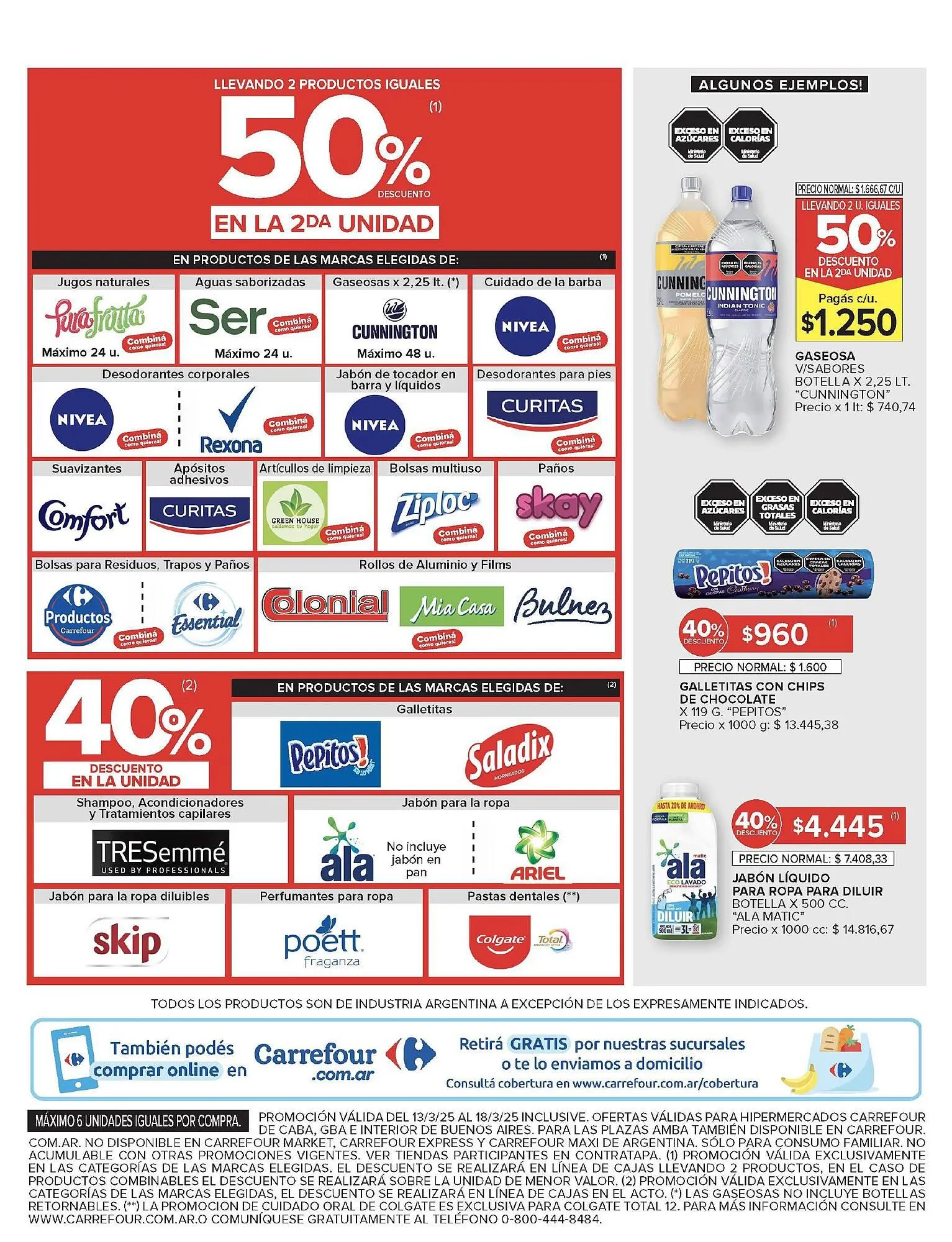 Ofertas de Catálogo Carrefour 13 de marzo al 18 de marzo 2025 - Página 14 del catálogo