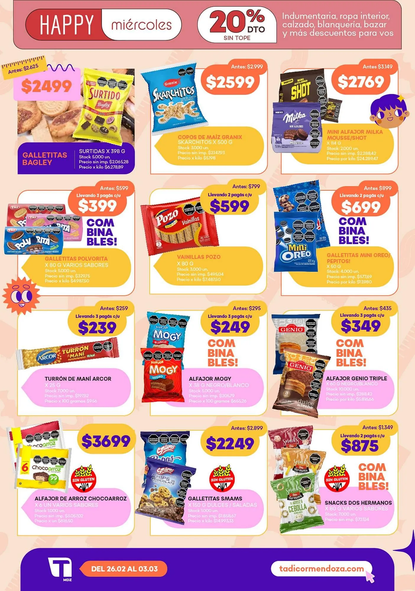 Ofertas de Catálogo Supermercados Tadicor 24 de febrero al 3 de marzo 2026 - Página 3 del catálogo