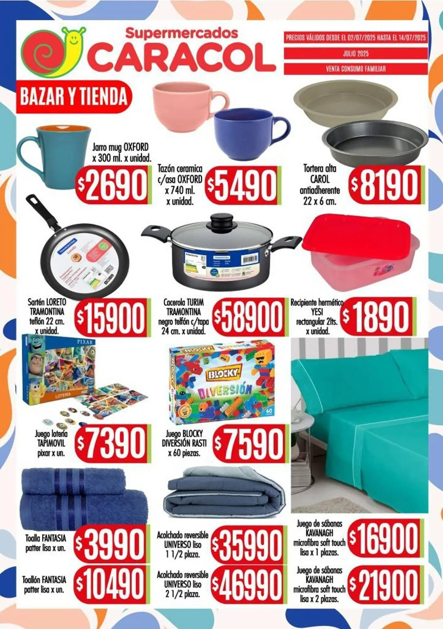 Ofertas de Catálogo Supermercados Caracol 2 de julio al 14 de julio 2025 - Página 10 del catálogo