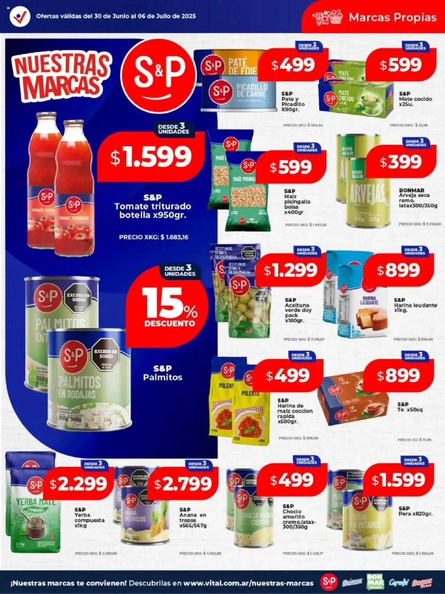 Ofertas de Catálogo Supermayorista Vital 30 de junio al 7 de julio 2025 - Página 20 del catálogo