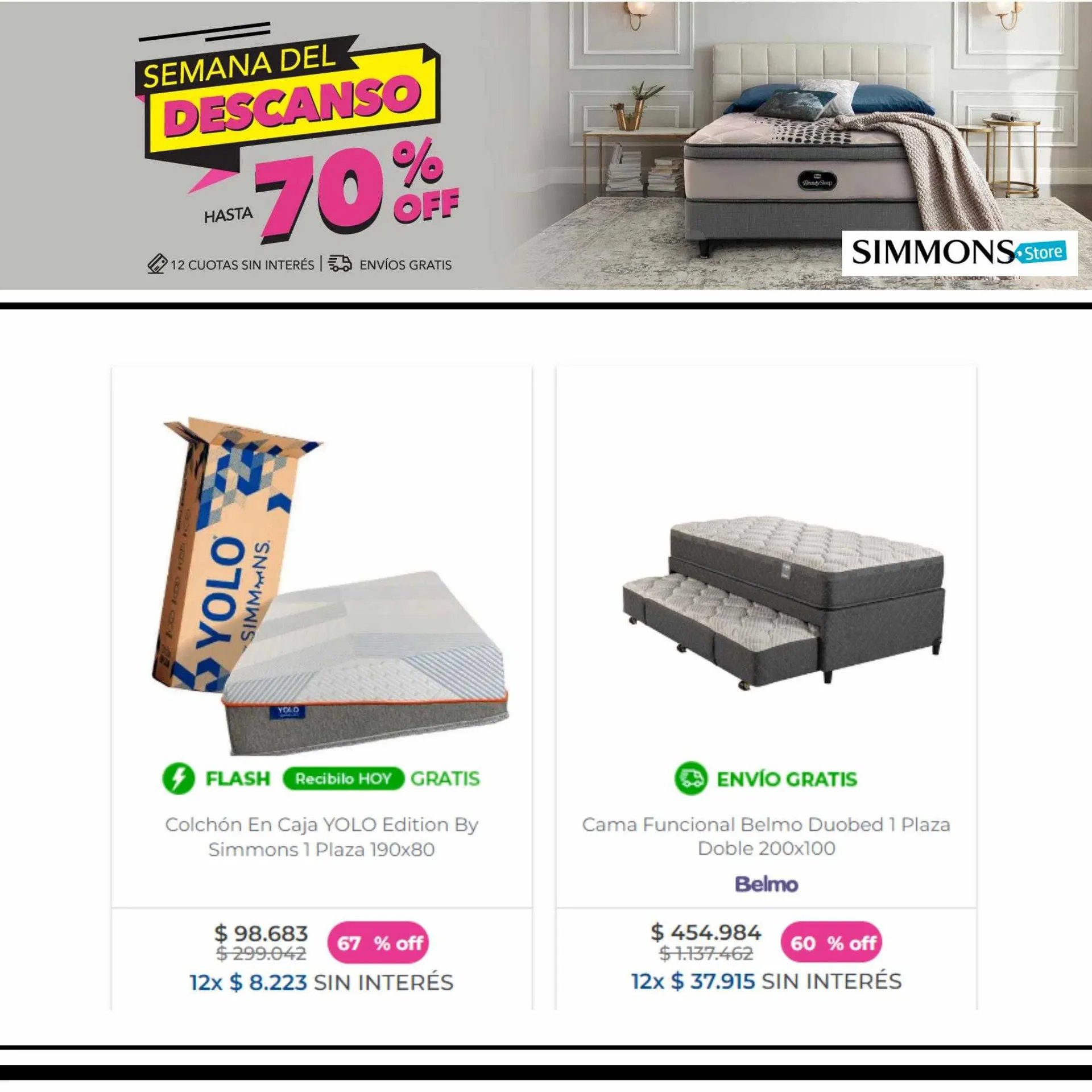 Ofertas de Catálogo Simmons 29 de agosto al 17 de septiembre 2023 - Página 2 del catálogo