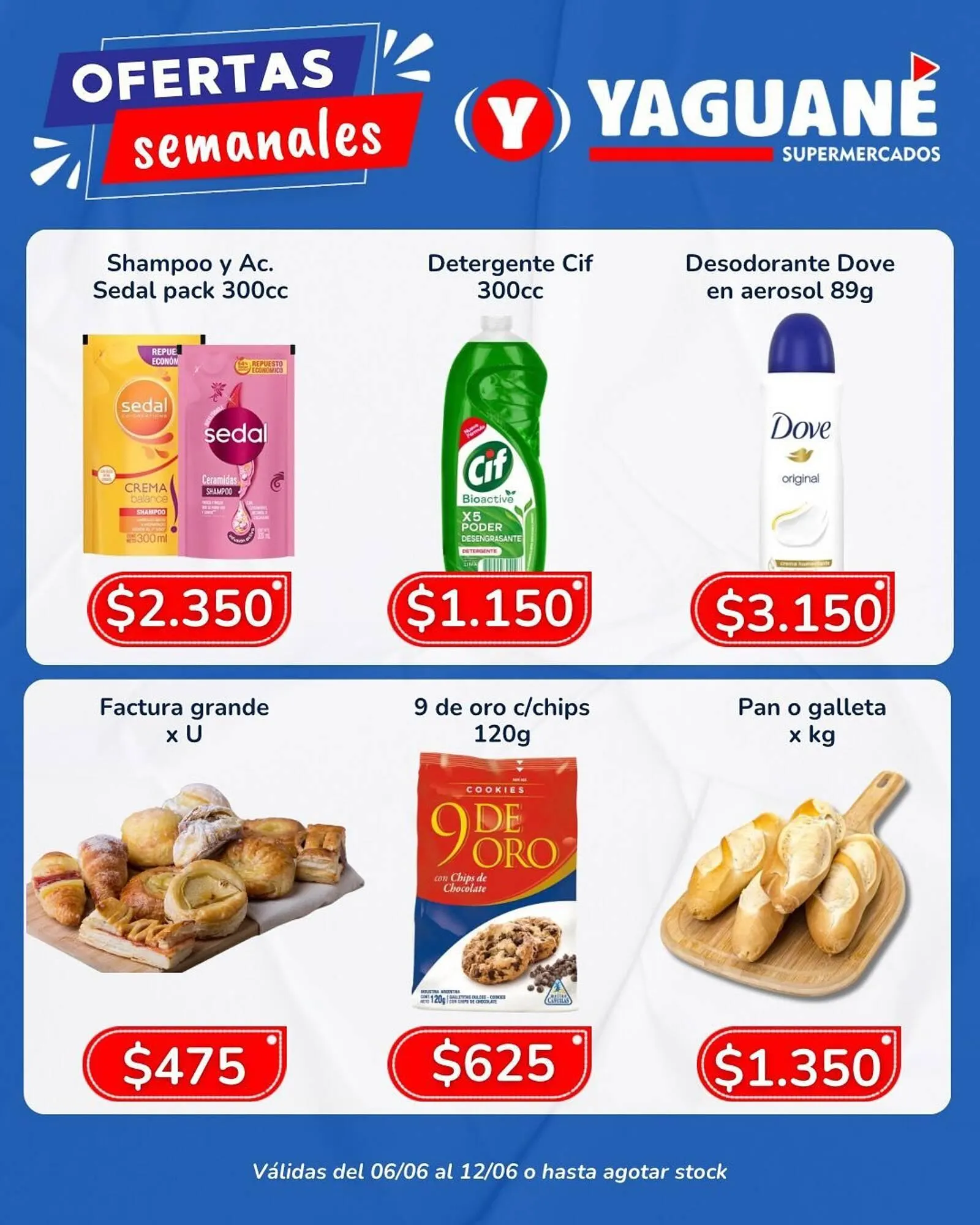 Ofertas de Catálogo Yaguane Supermercados 6 de junio al 12 de junio 2025 - Página 3 del catálogo