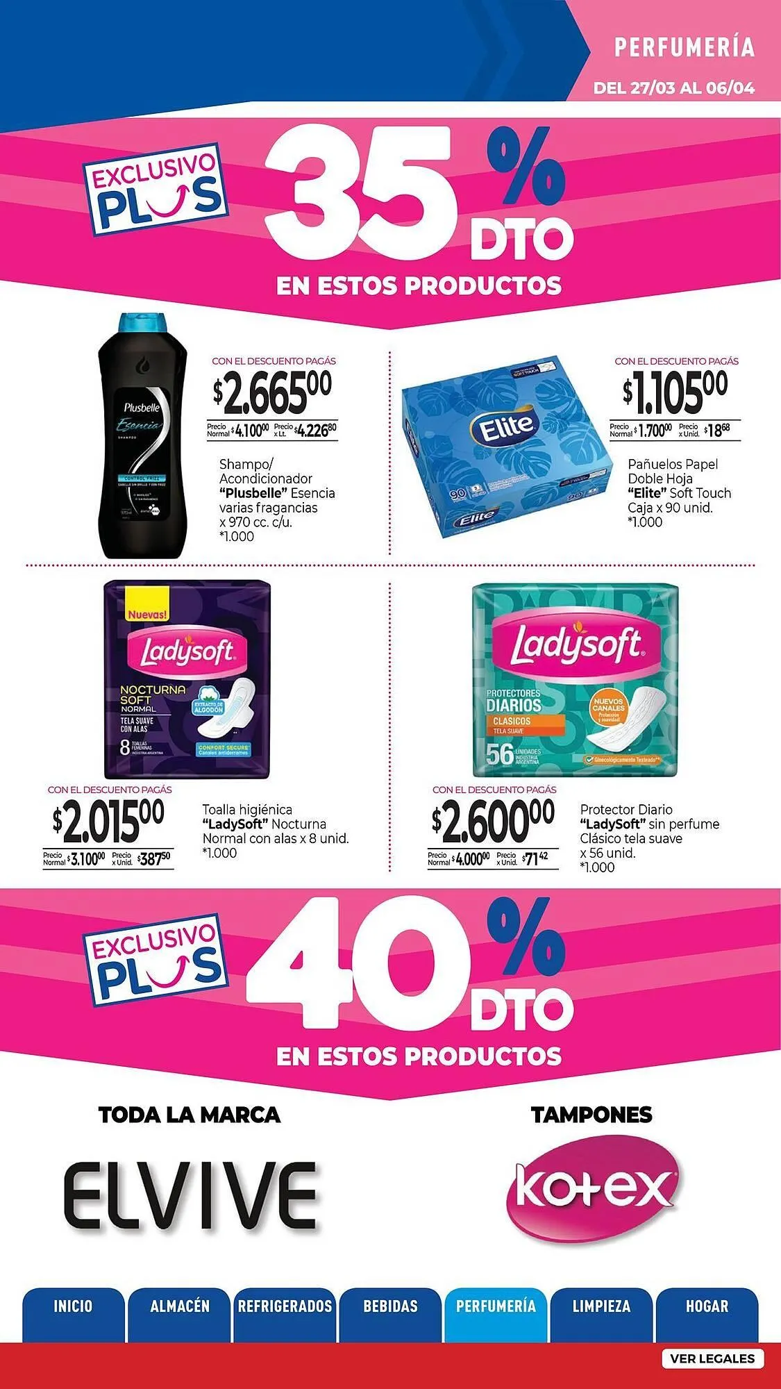 Ofertas de Catálogo La Anonima 27 de marzo al 6 de abril 2025 - Página 28 del catálogo