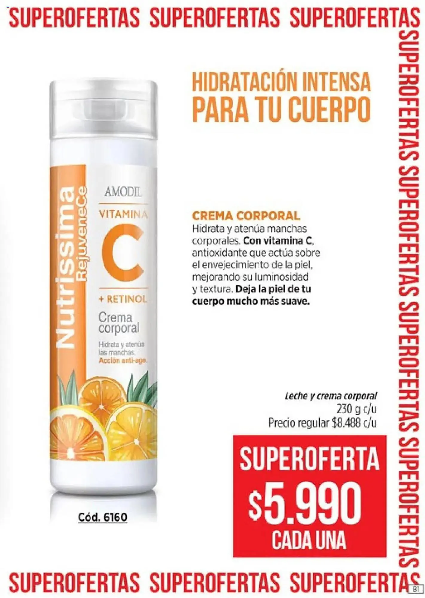 Ofertas de Catálogo Amodil 18 de julio al 31 de julio 2025 - Página 81 del catálogo