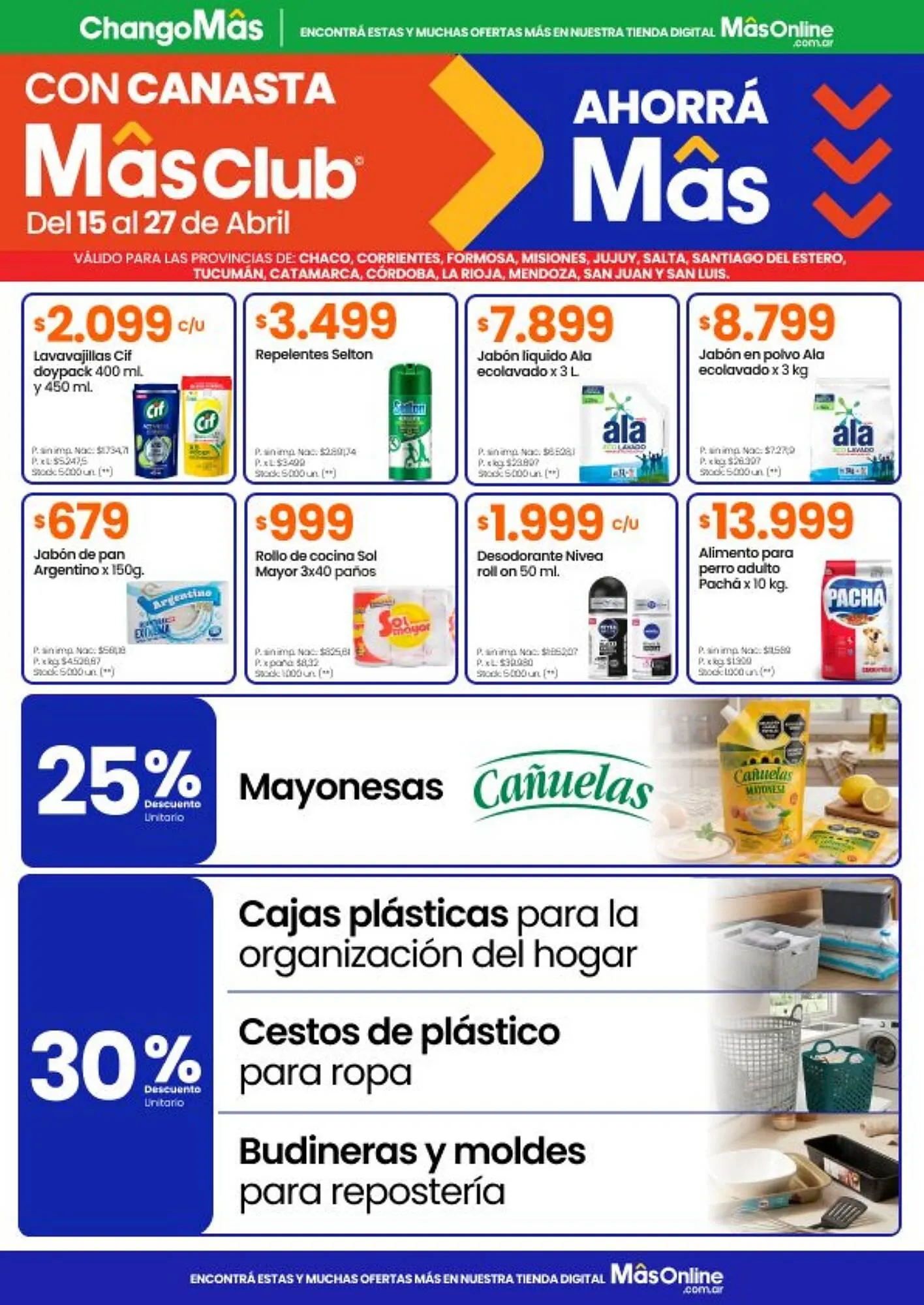 Ofertas de Catálogo Changomas 15 de abril al 27 de abril 2026 - Página 2 del catálogo