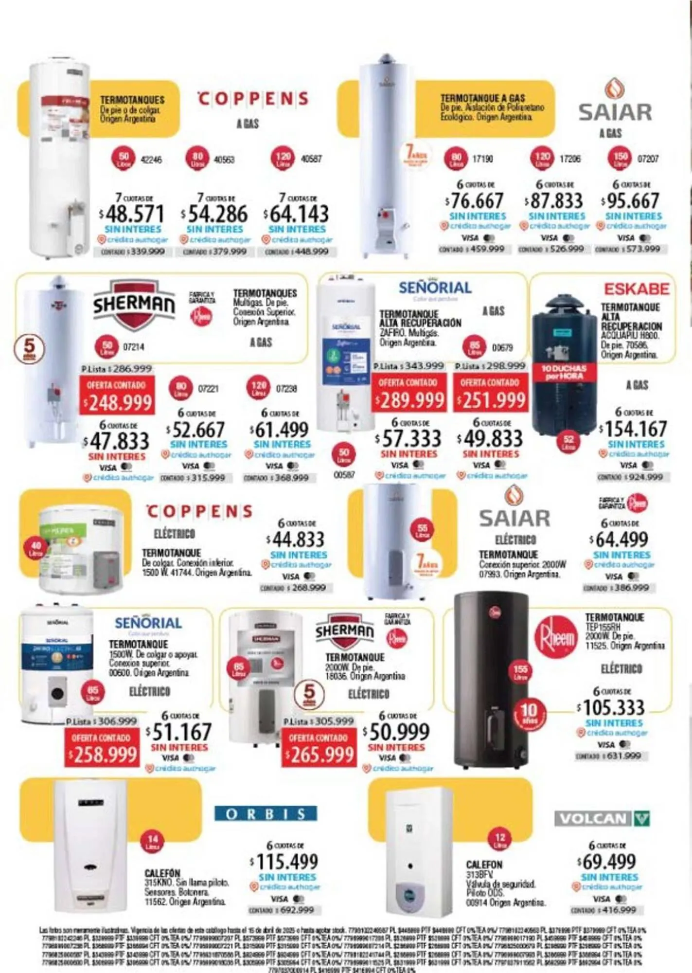 Ofertas de Catálogo Authogar 2 de abril al 30 de abril 2025 - Página 15 del catálogo