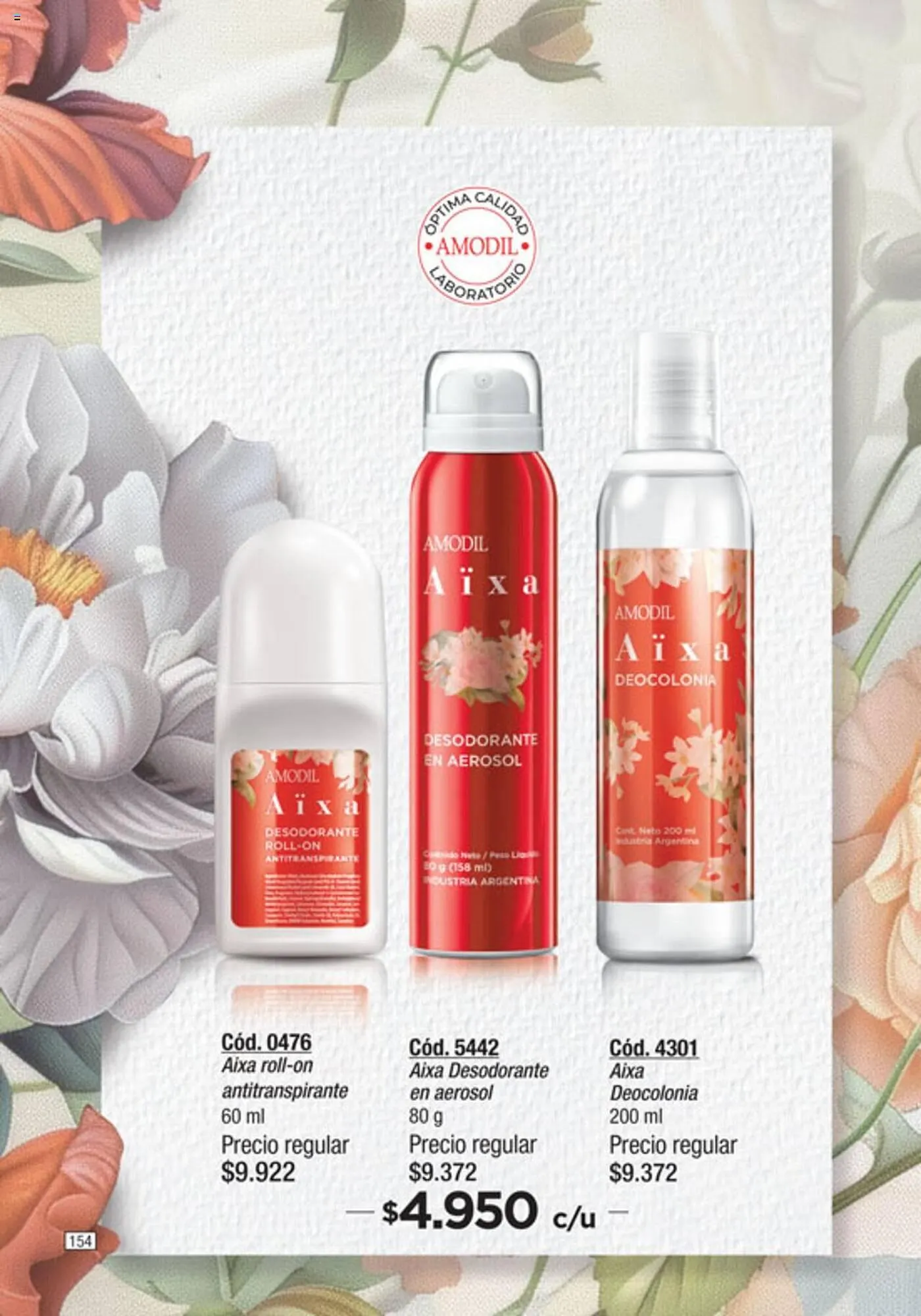 Ofertas de Catálogo Amodil 2 de octubre al 15 de octubre 2024 - Página 154 del catálogo