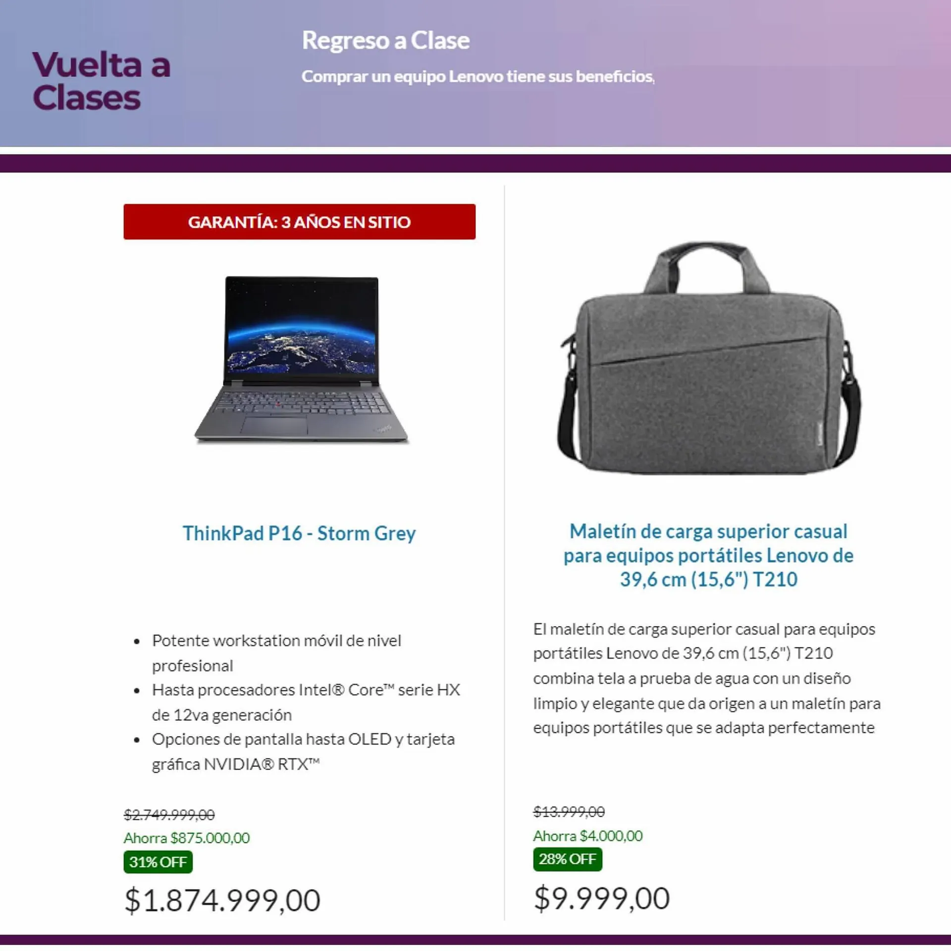 Ofertas de Catálogo Lenovo 24 de julio al 31 de julio 2023 - Página 3 del catálogo