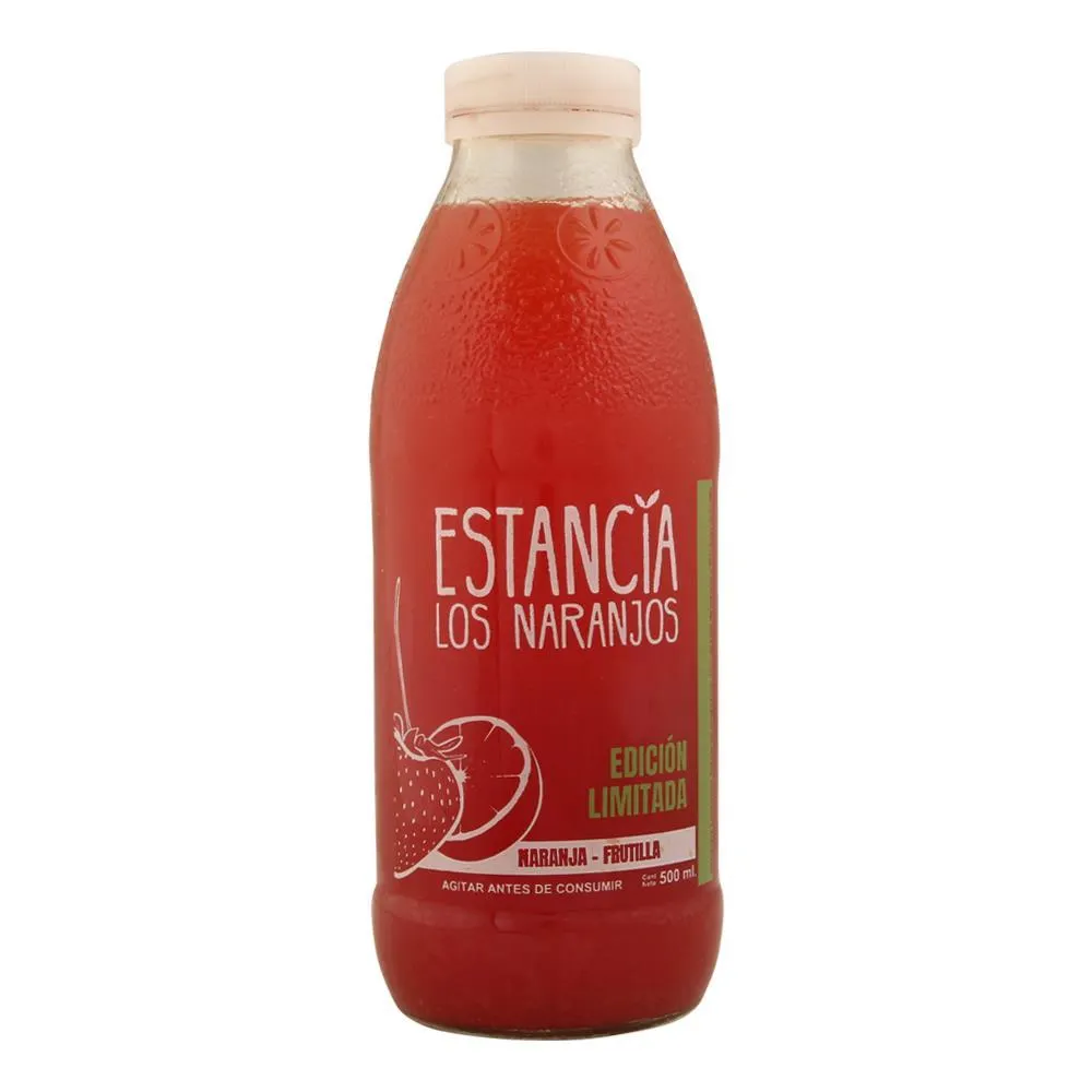 Jugo Naranja Frutilla Estancia Los Naranjos 500ml